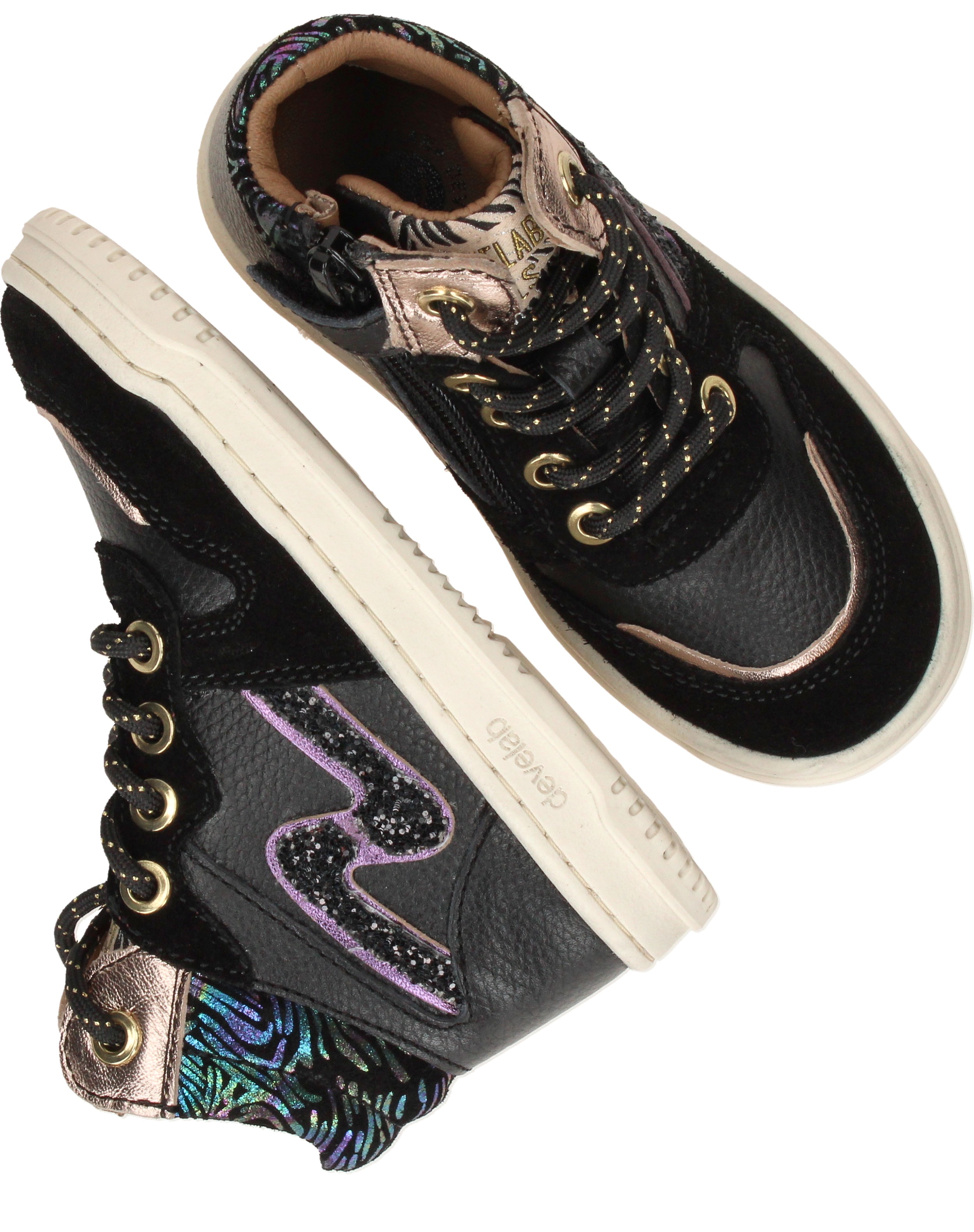 Develab Sneakers Meisjes Zwart – foto 4