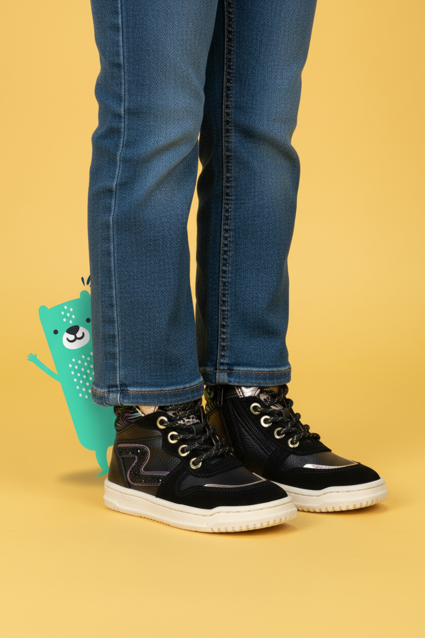 Develab Sneakers Meisjes Zwart