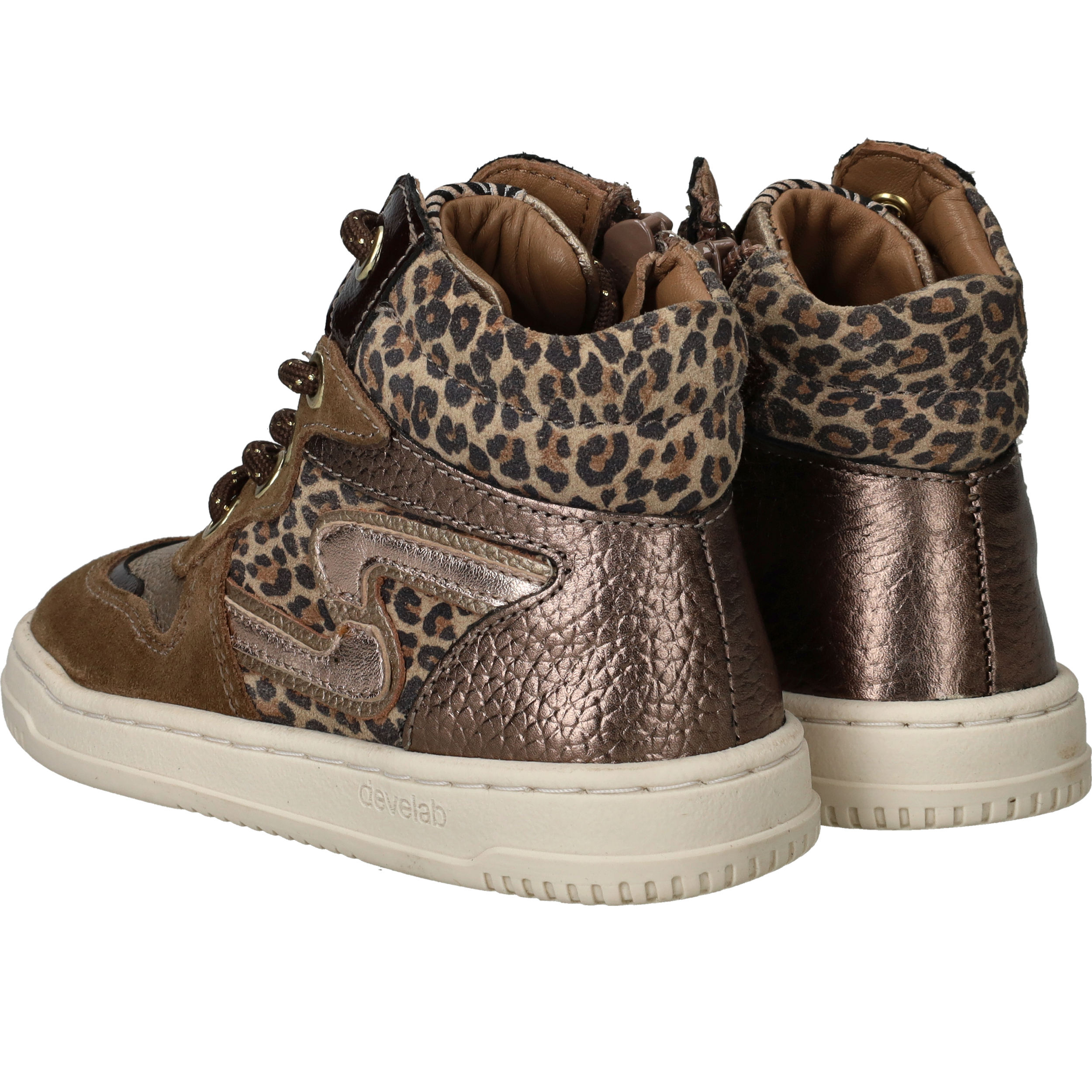 Develab Veterboots Meisjes Taupe – foto 2