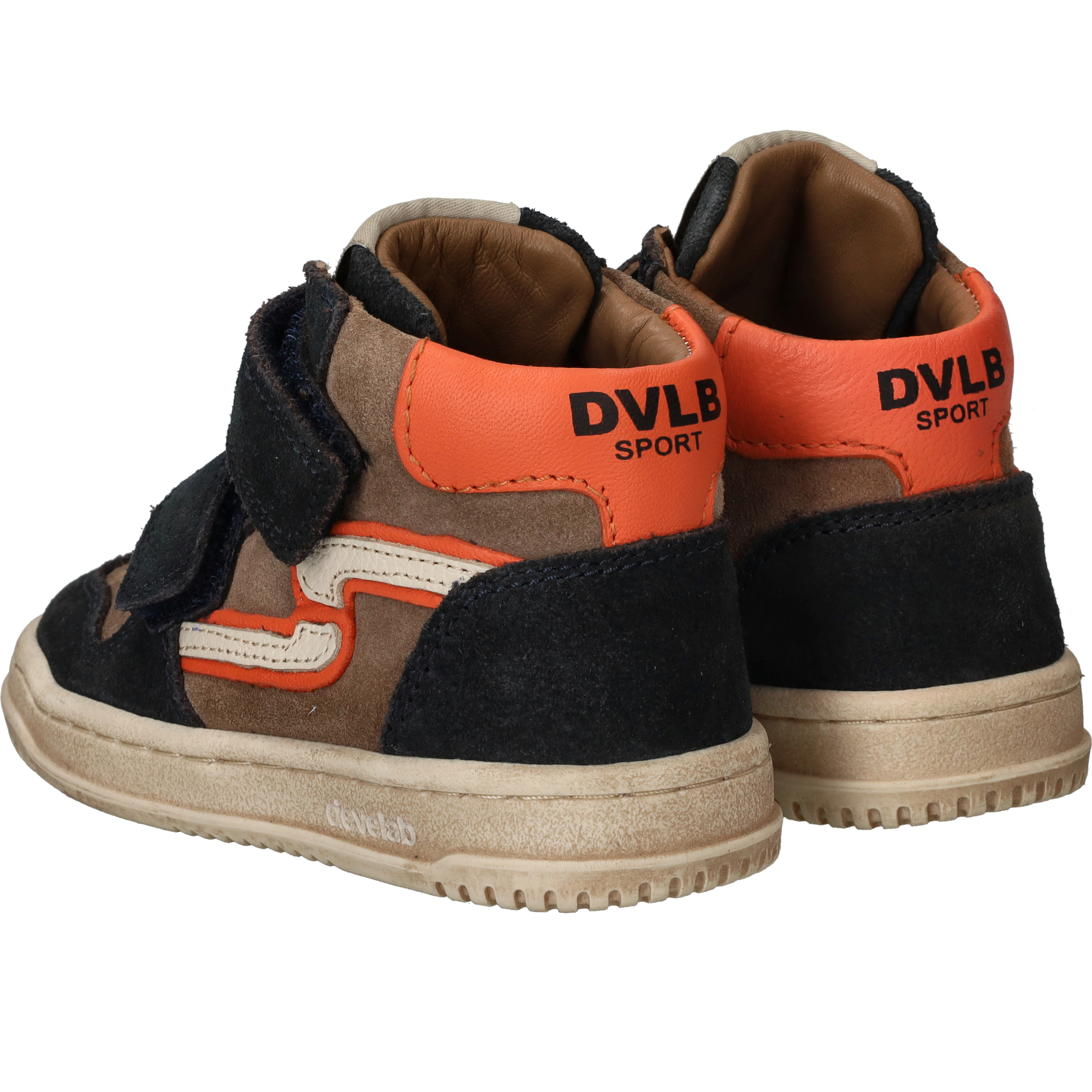 Develab Sneakers Jongens Bruin – foto 2