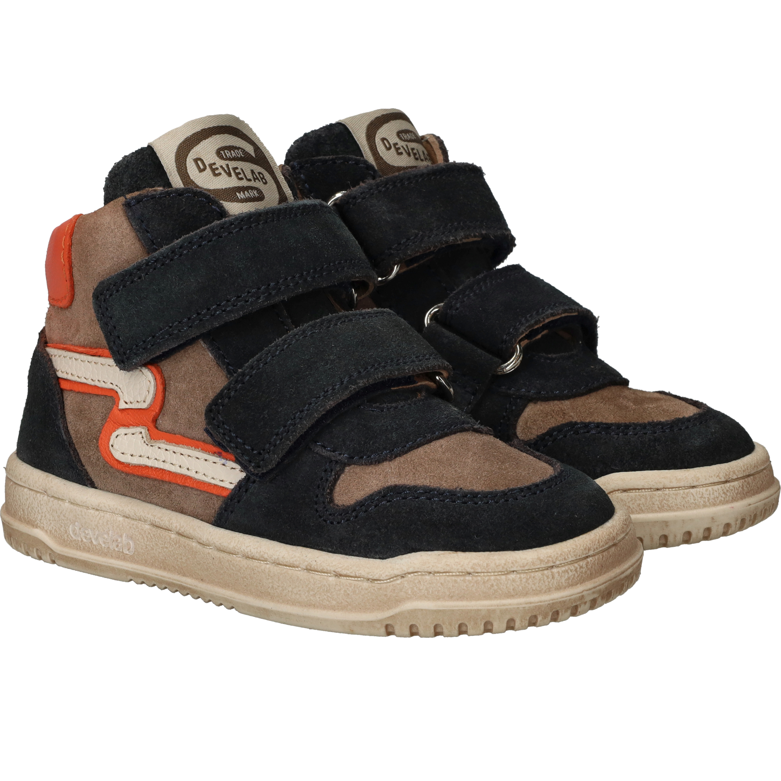 Develab Sneakers Jongens Bruin