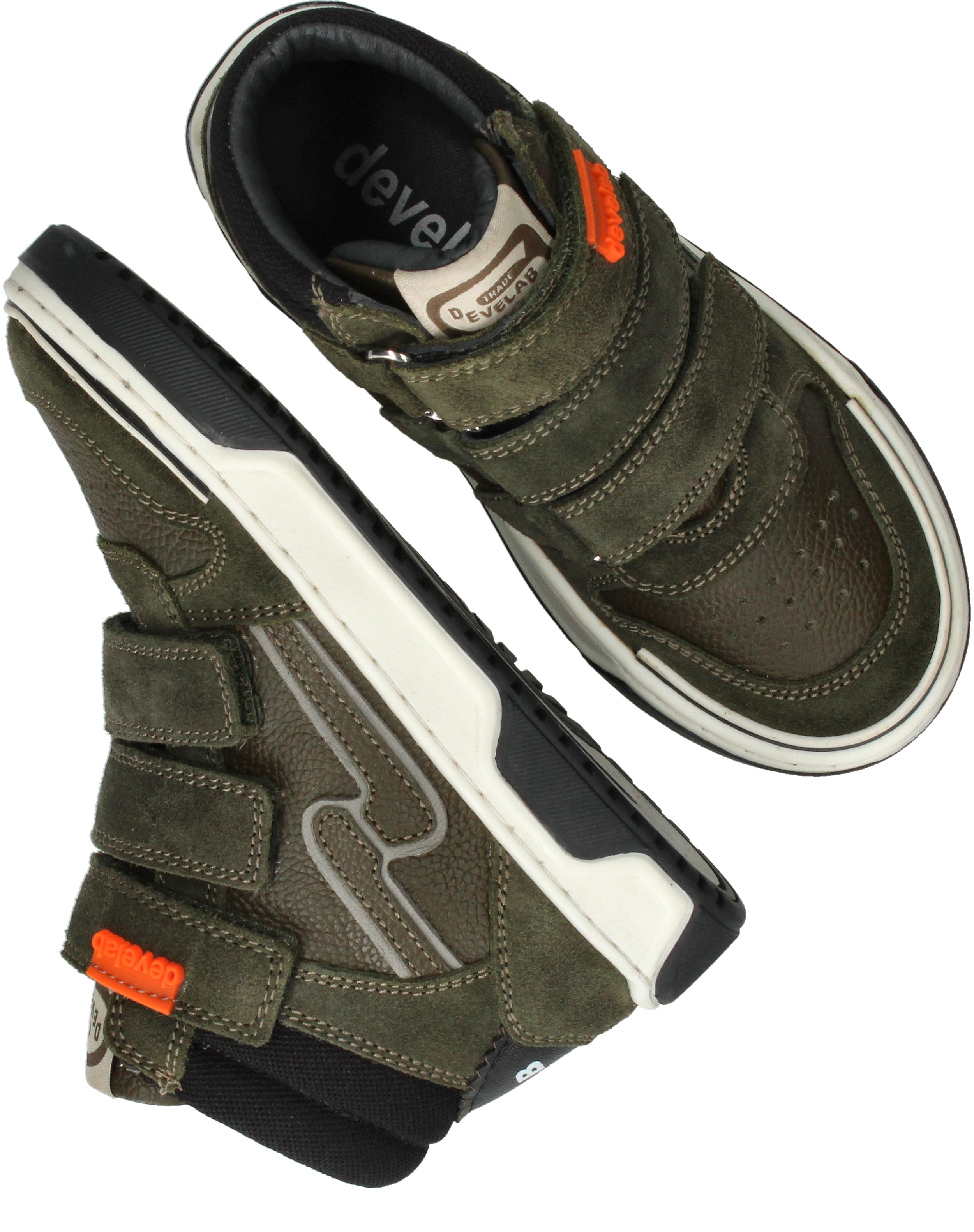 Develab  Jongens Groen schoenen – foto 3