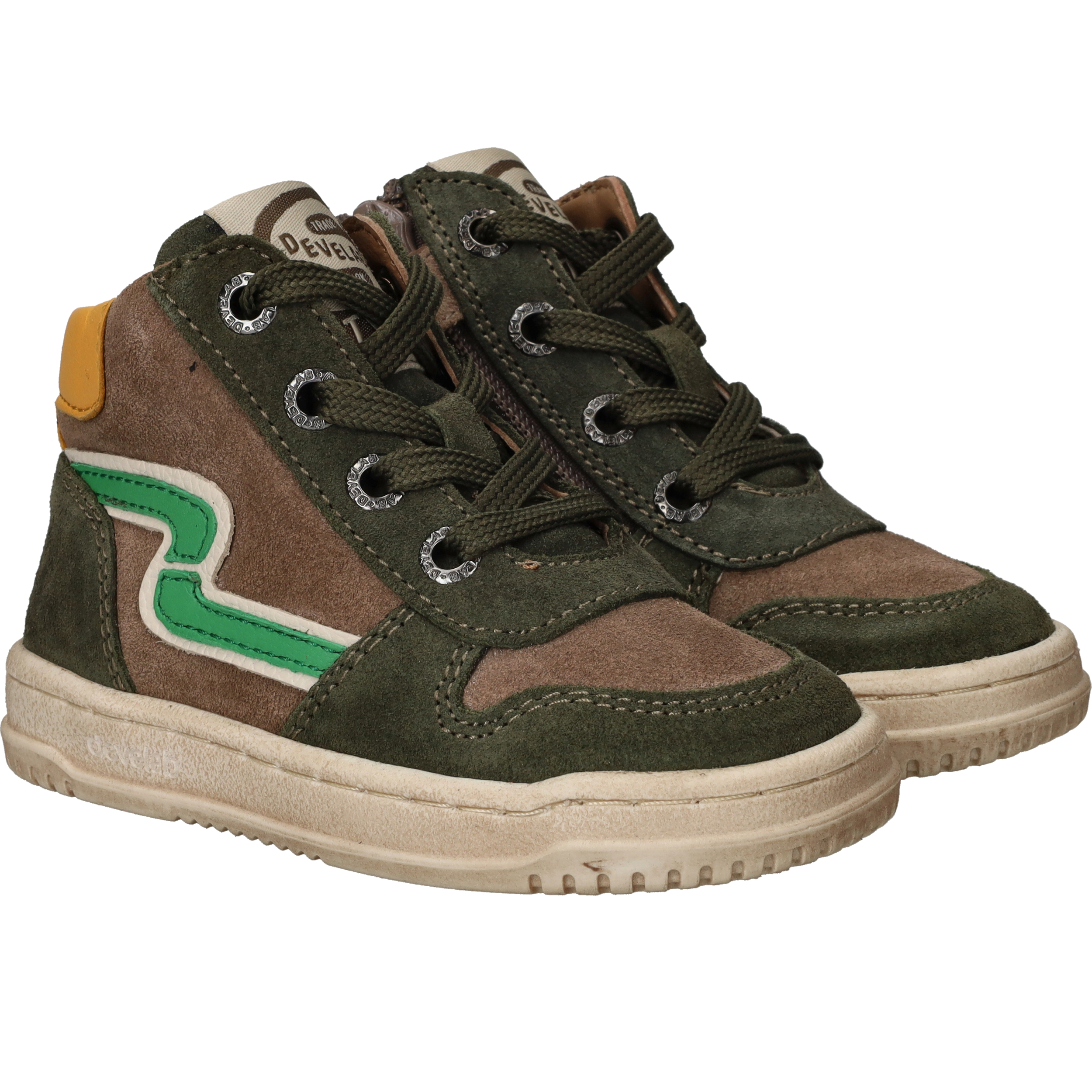Develab Sneakers Jongens Bruin