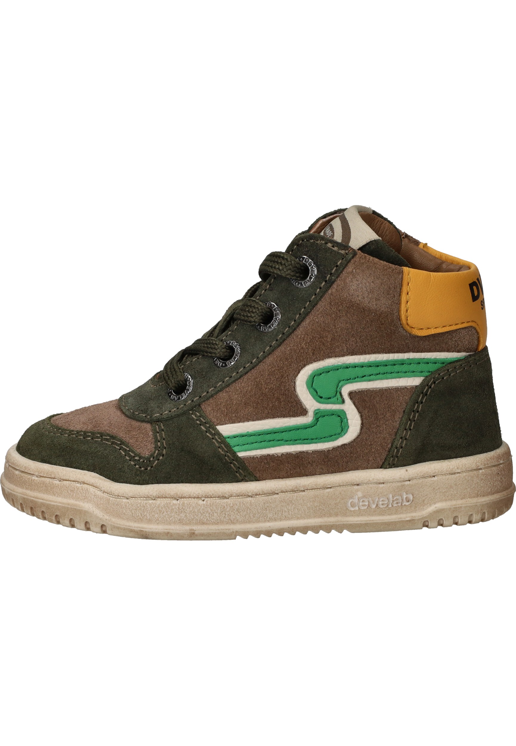 Develab Sneakers Jongens Bruin – foto 5