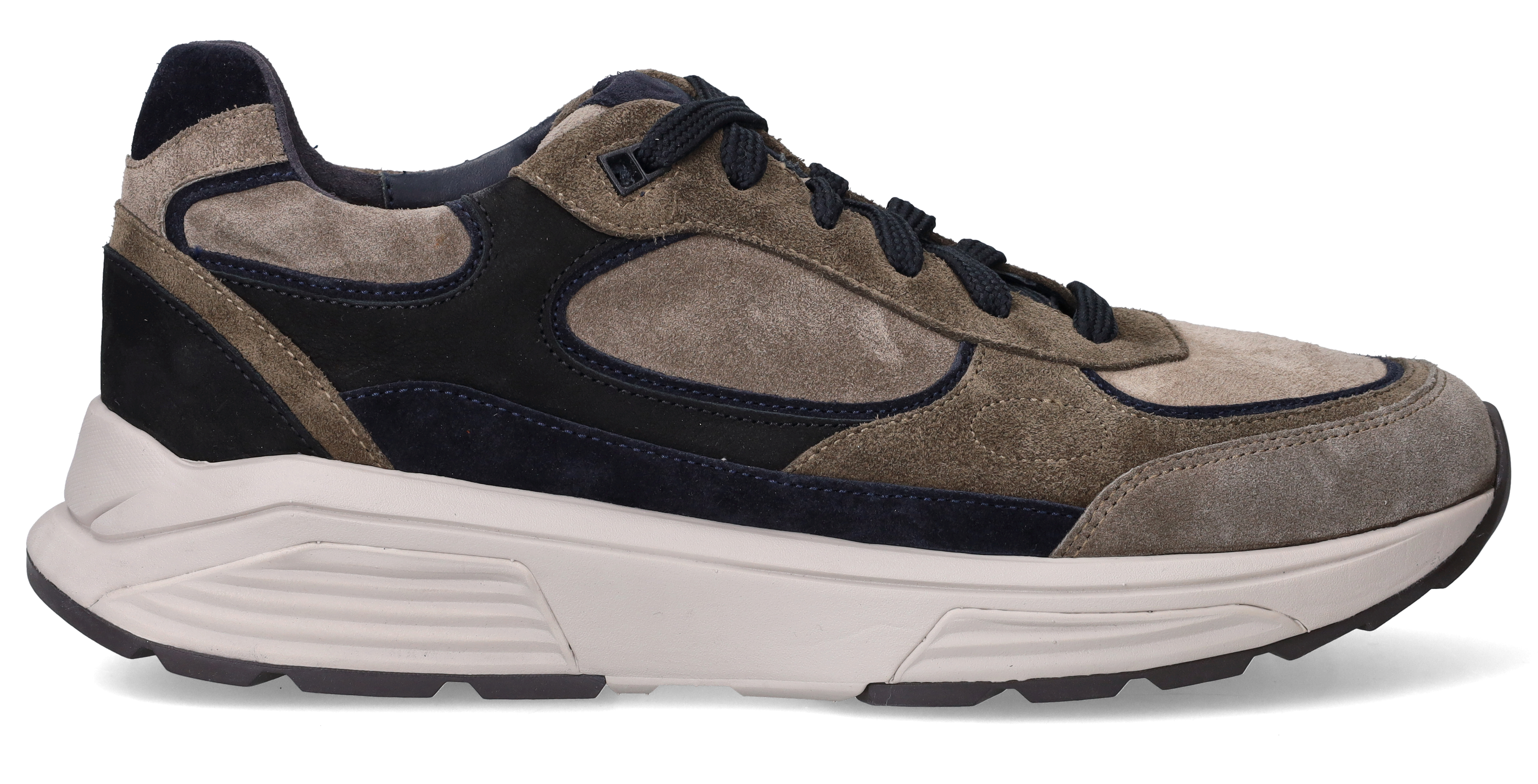 manzana Xsensible Manhattan Stretchwalker Sneakers Taupe Heren | Durlinger.com