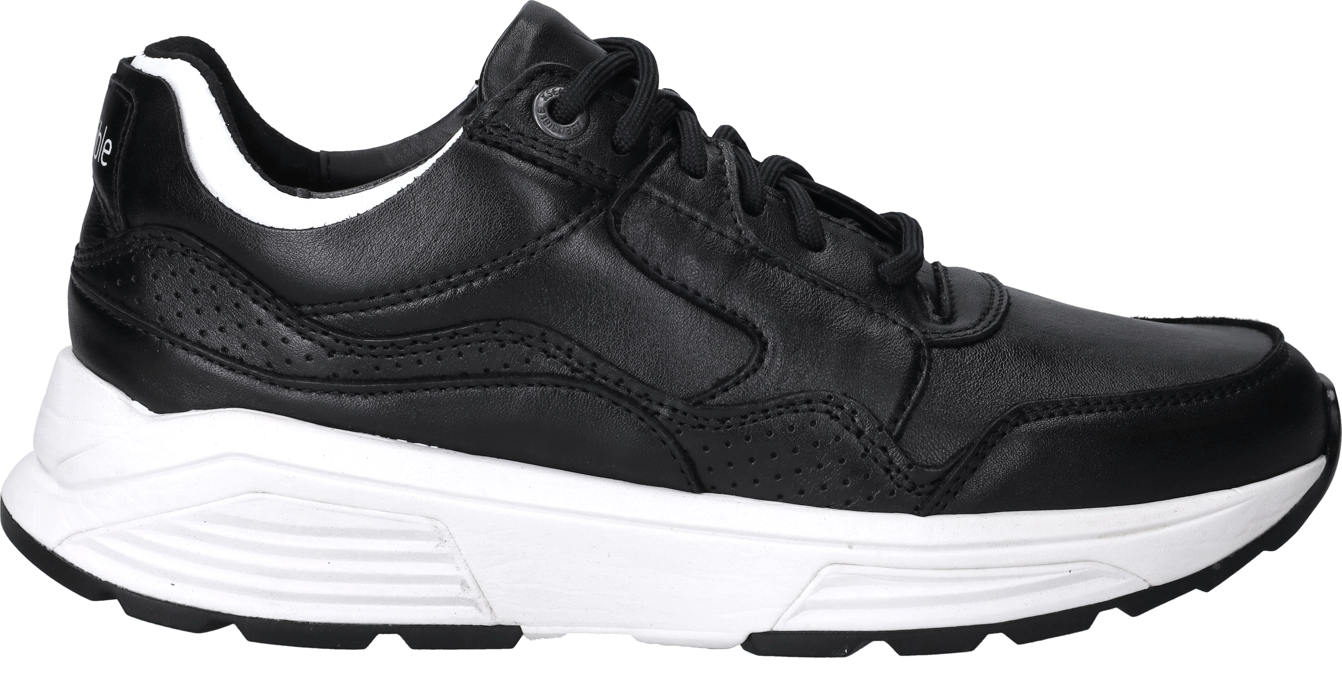Xsensible Golden Gate Stretchwalker Sneakers Dames Zwart 36