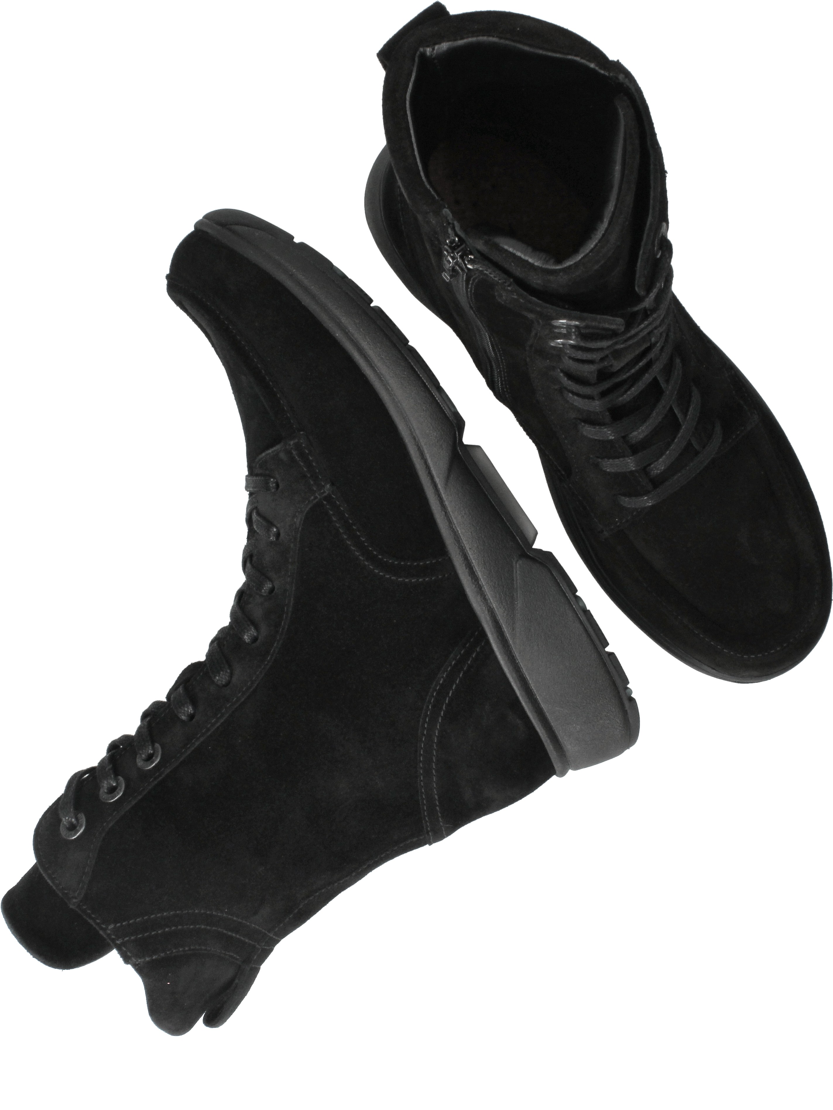 Xsensible Emilia Stretchwalker Veterboots Dames Zwart, sneaker voor dames – foto 4