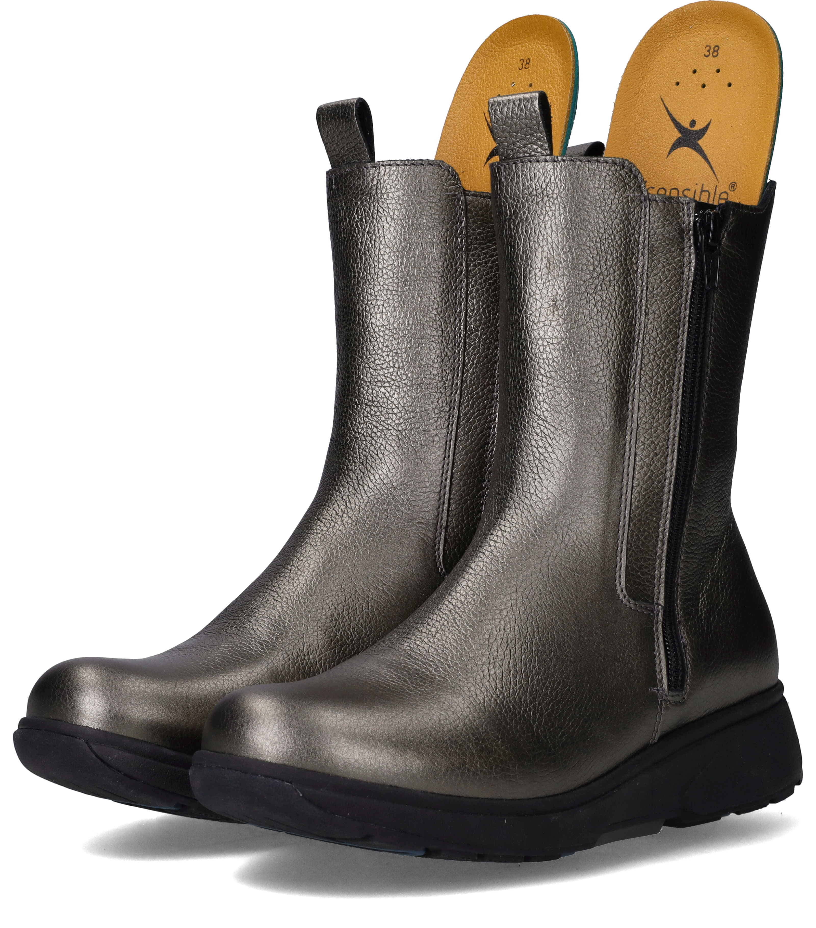 Xsensible Ferraro Stretchwalker Boots Zilver Dames | Durlinger.com