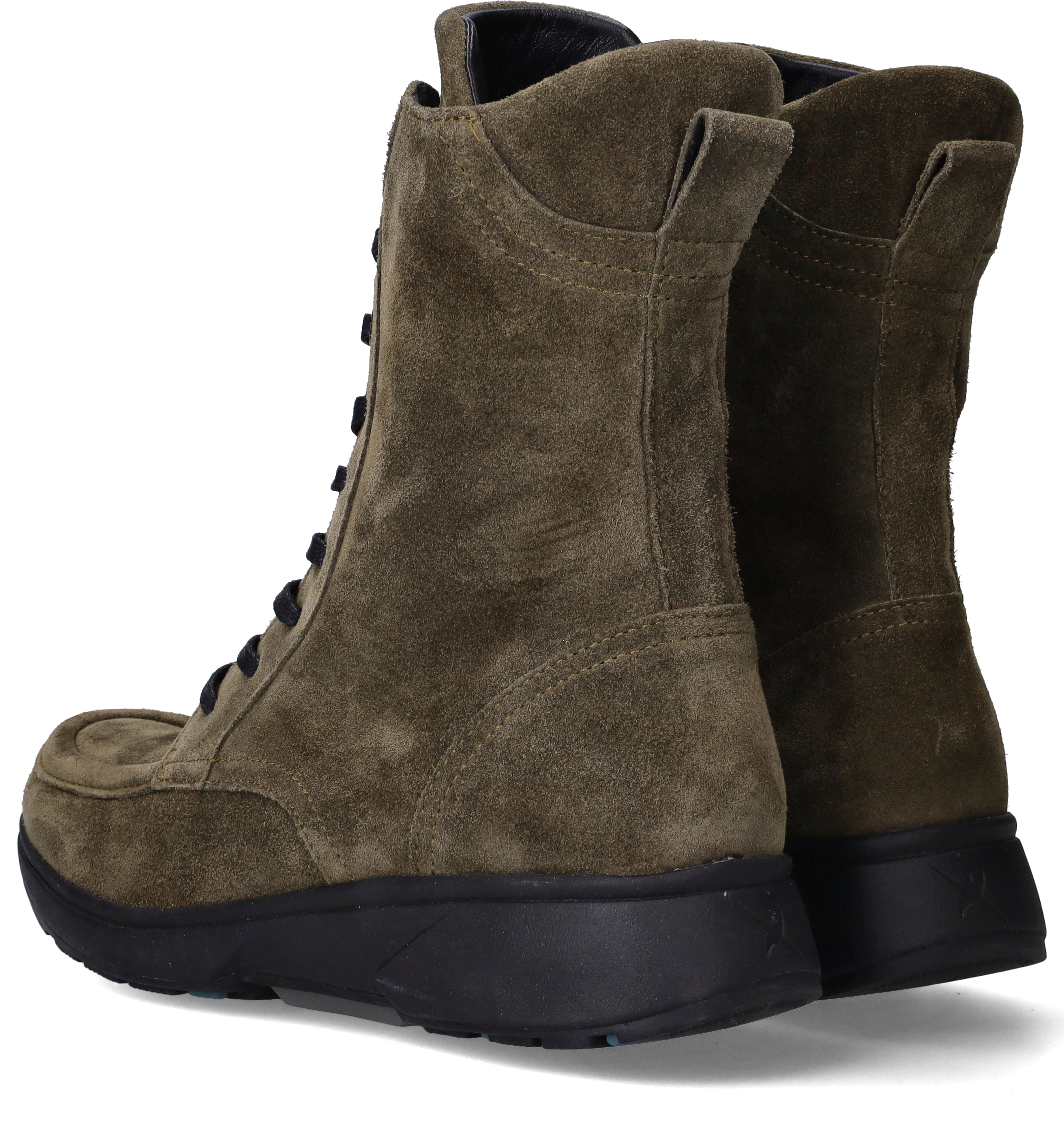 Xsensible Emilia Stretchwalker Veterboots Dames Groen, sneaker voor dames – foto 3
