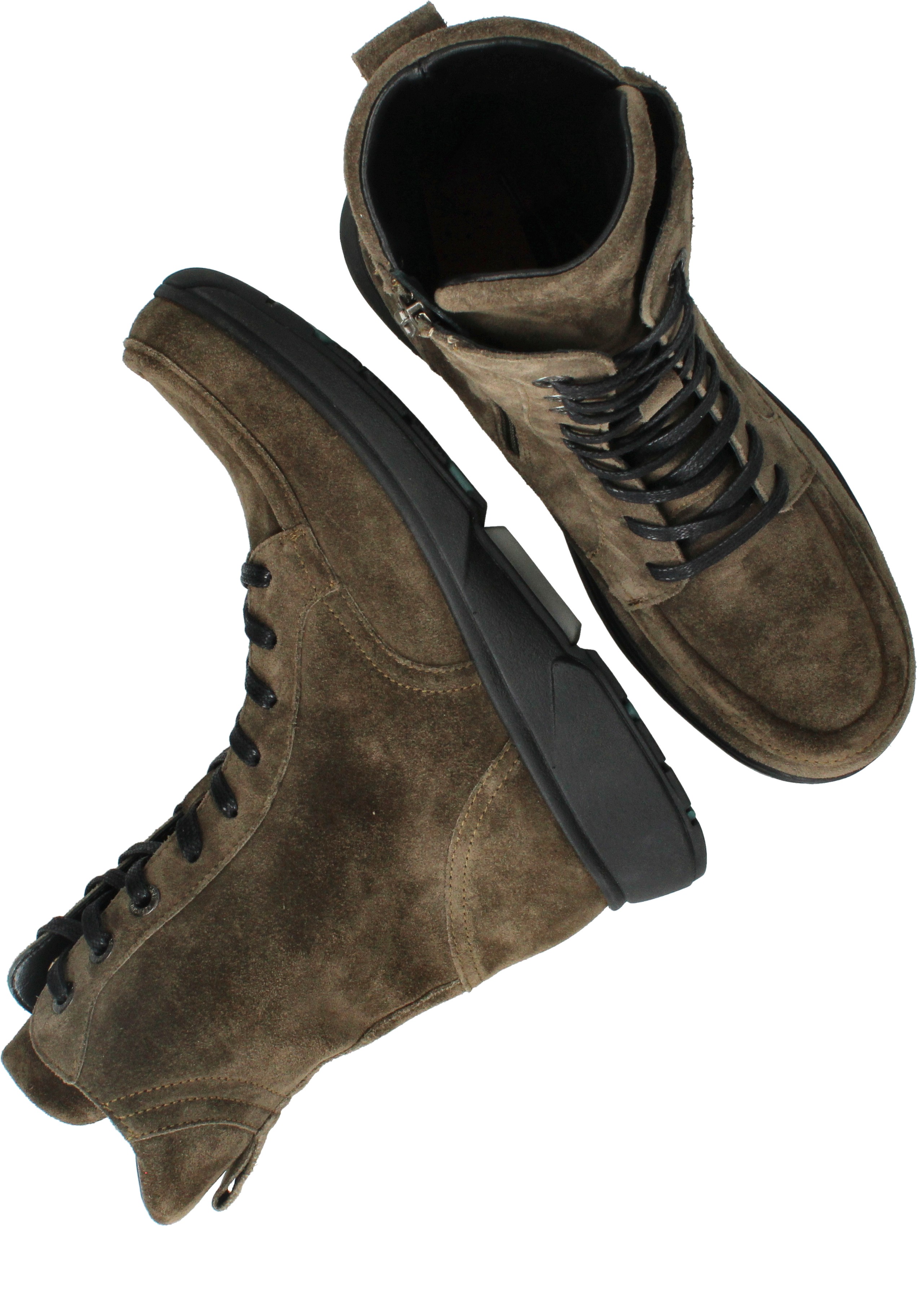 Xsensible Emilia Stretchwalker Veterboots Dames Groen, sneaker voor dames – foto 4
