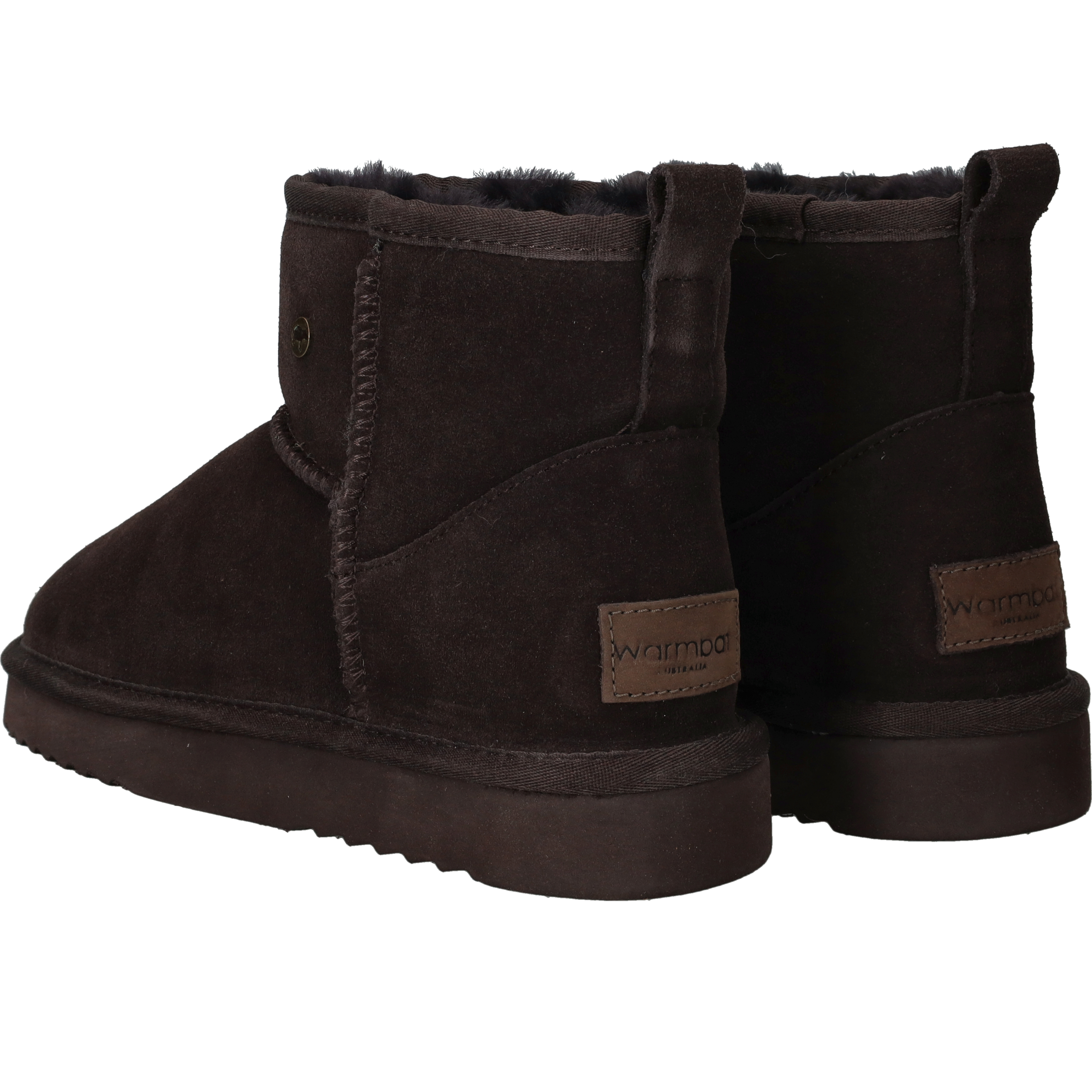 Warmbat Wallaby Boots Dames Bruin, enkellaars voor dames – foto 3