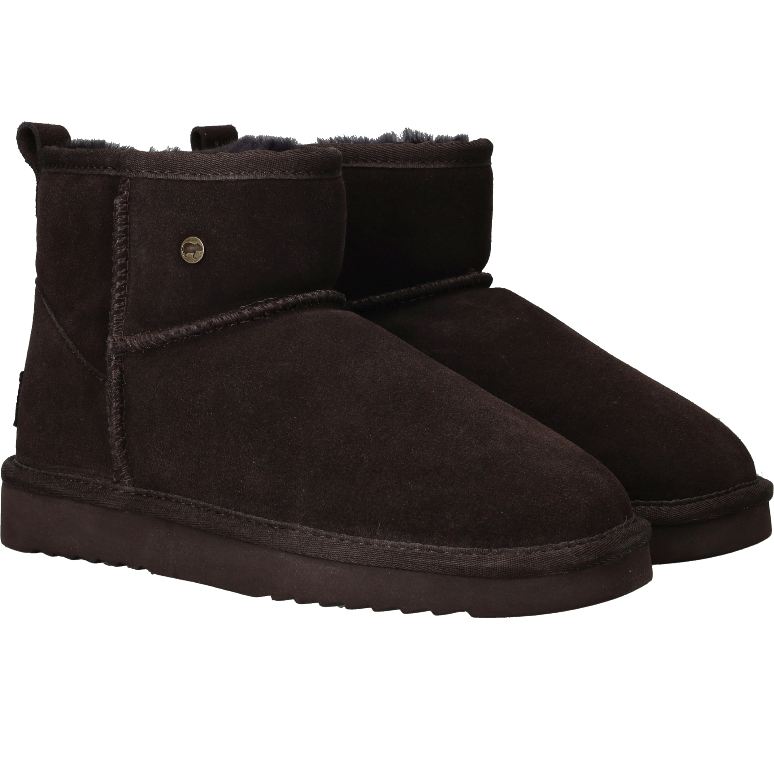 Warmbat Wallaby Boots Dames Bruin, enkellaars voor dames – foto 2