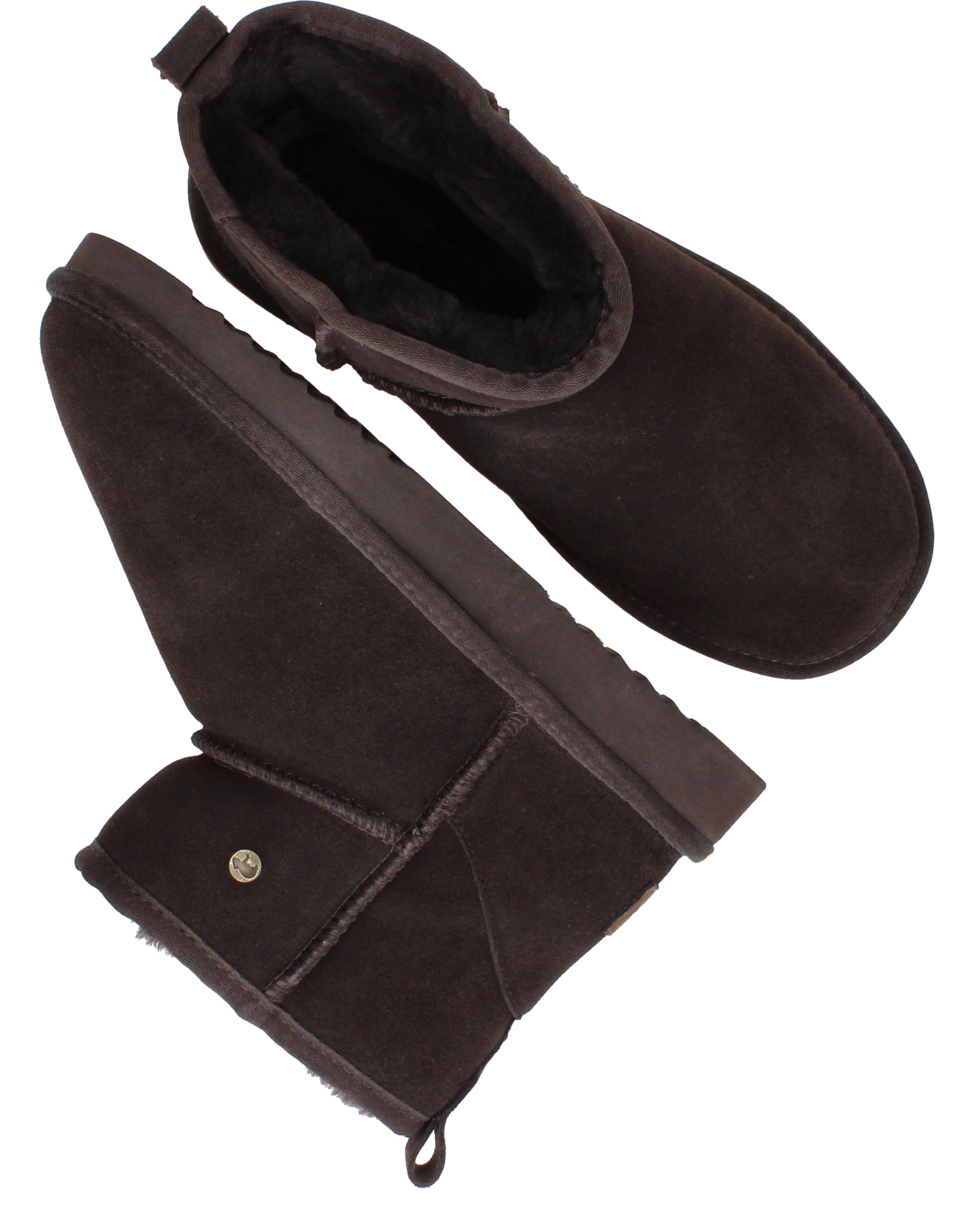 Warmbat Wallaby Boots Dames Bruin, enkellaars voor dames – foto 4