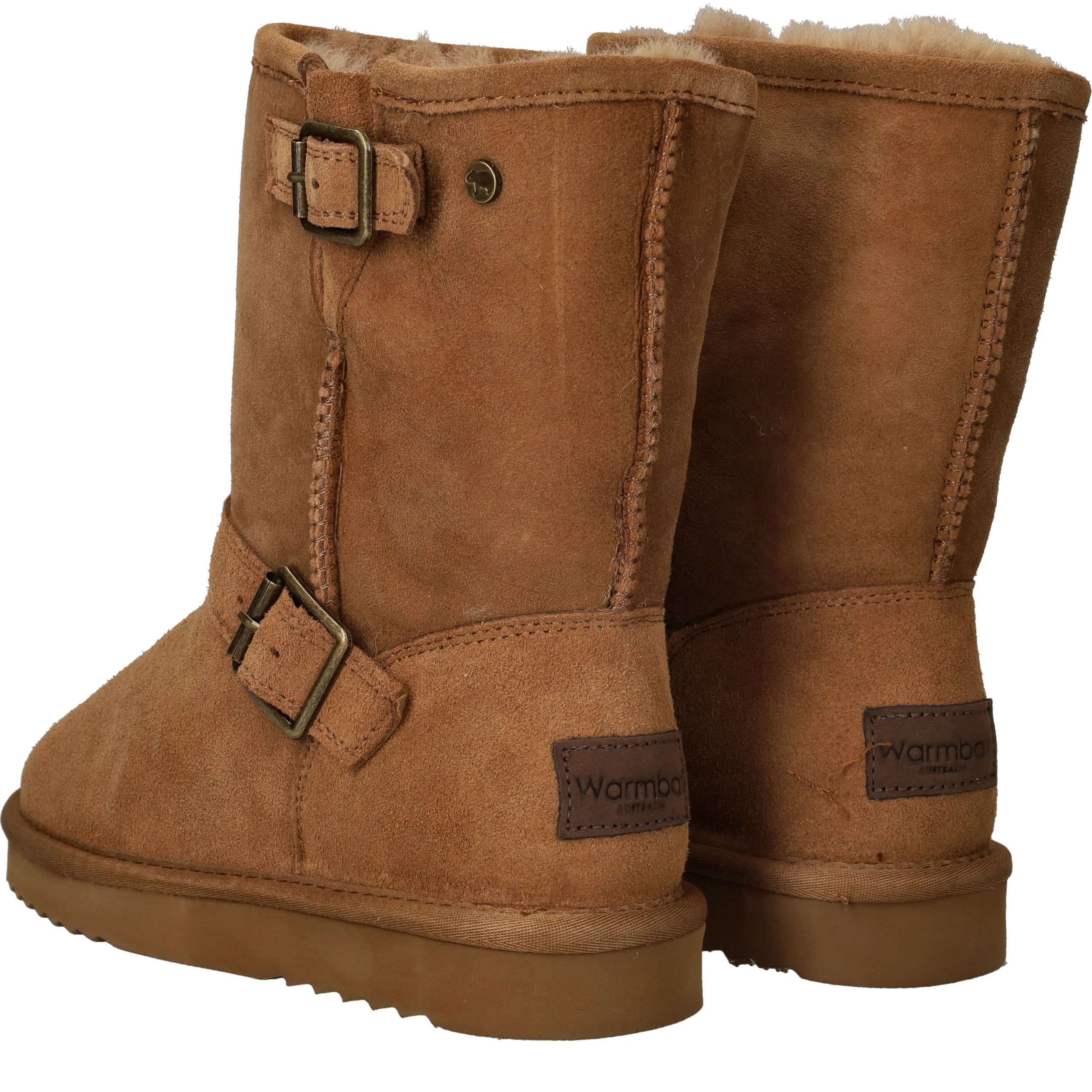 Warmbat Kangaroo Boots Dames Bruin, enkellaars voor dames – foto 3