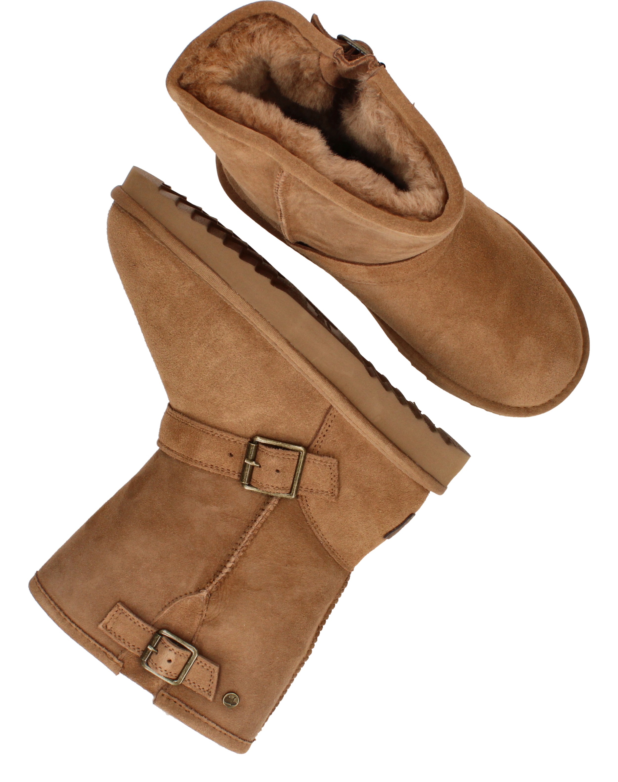 Warmbat Kangaroo Boots Dames Bruin, enkellaars voor dames – foto 4