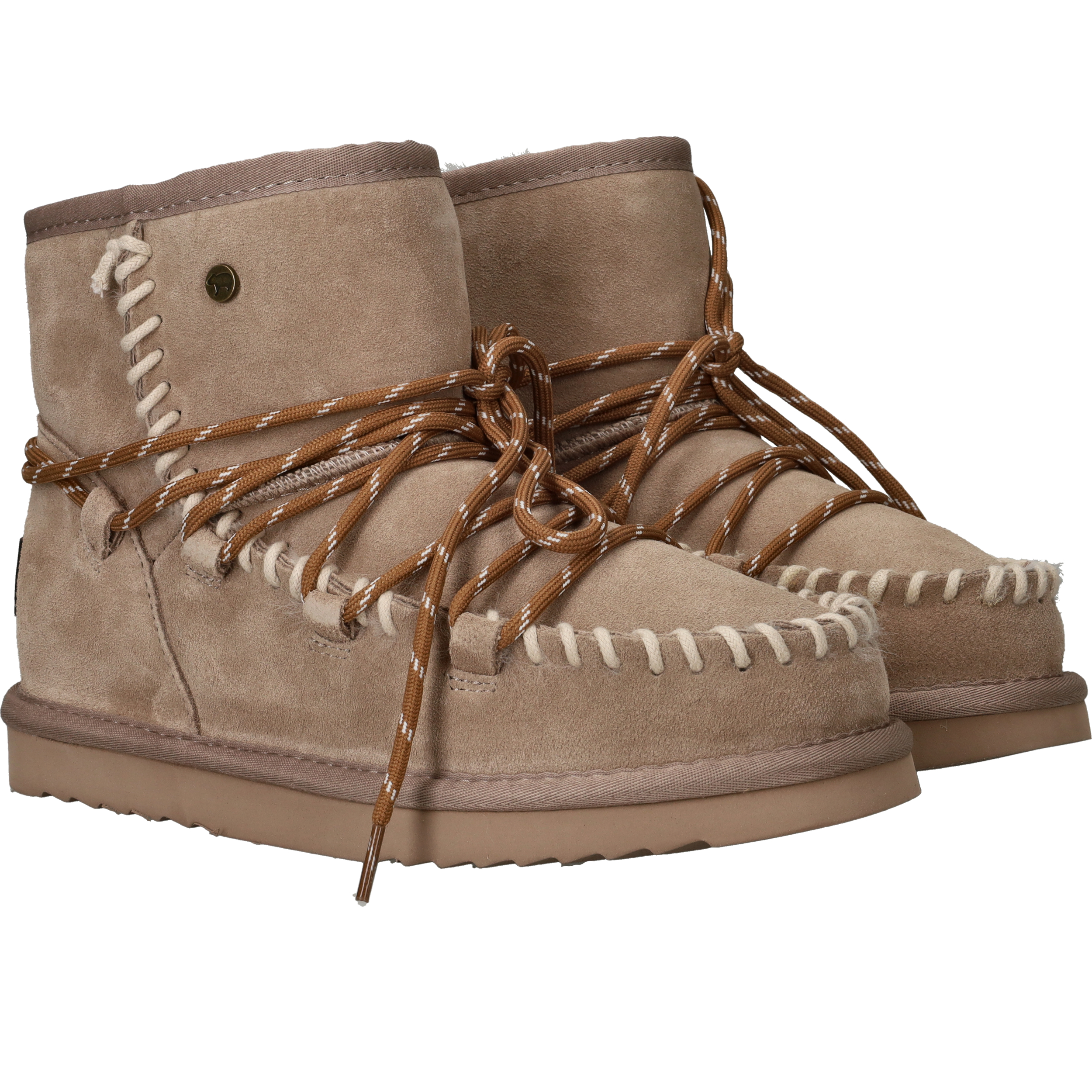 Warmbat Kalbarri Boots Dames Taupe, enkellaars voor dames – foto 2