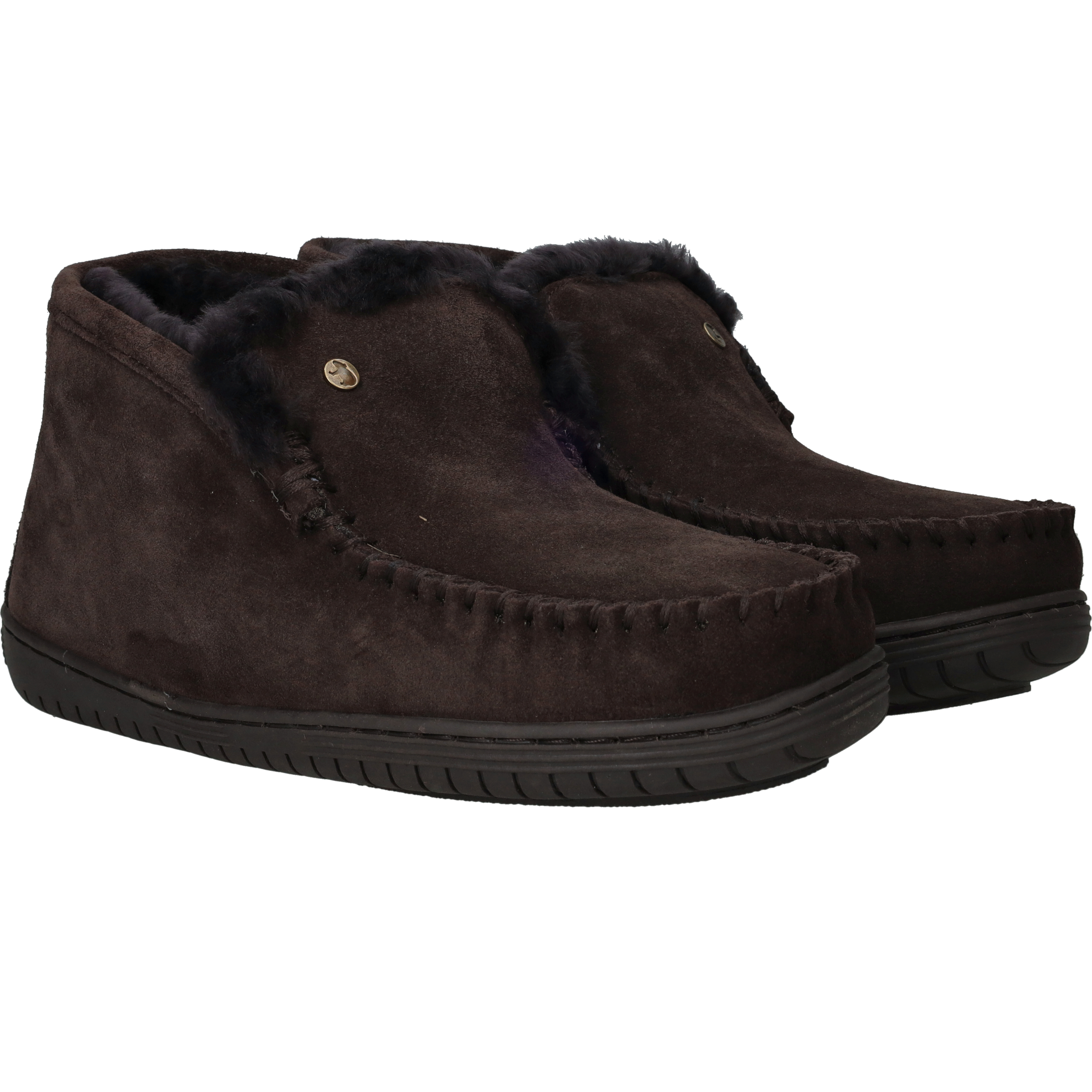 Warmbat Darwino Pantoffels Heren Bruin, pantoffel voor heren – foto 2