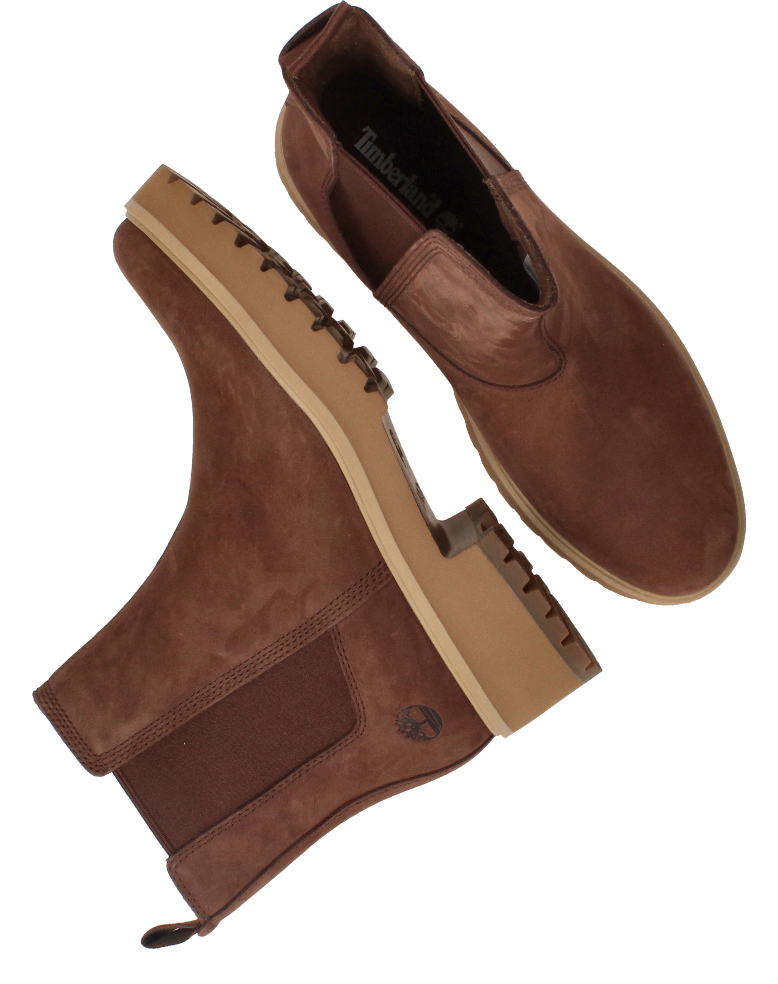 Timberland Carnaby Cool Mid Chelseaboots Bruin, chelsea boot voor unisex – foto 4