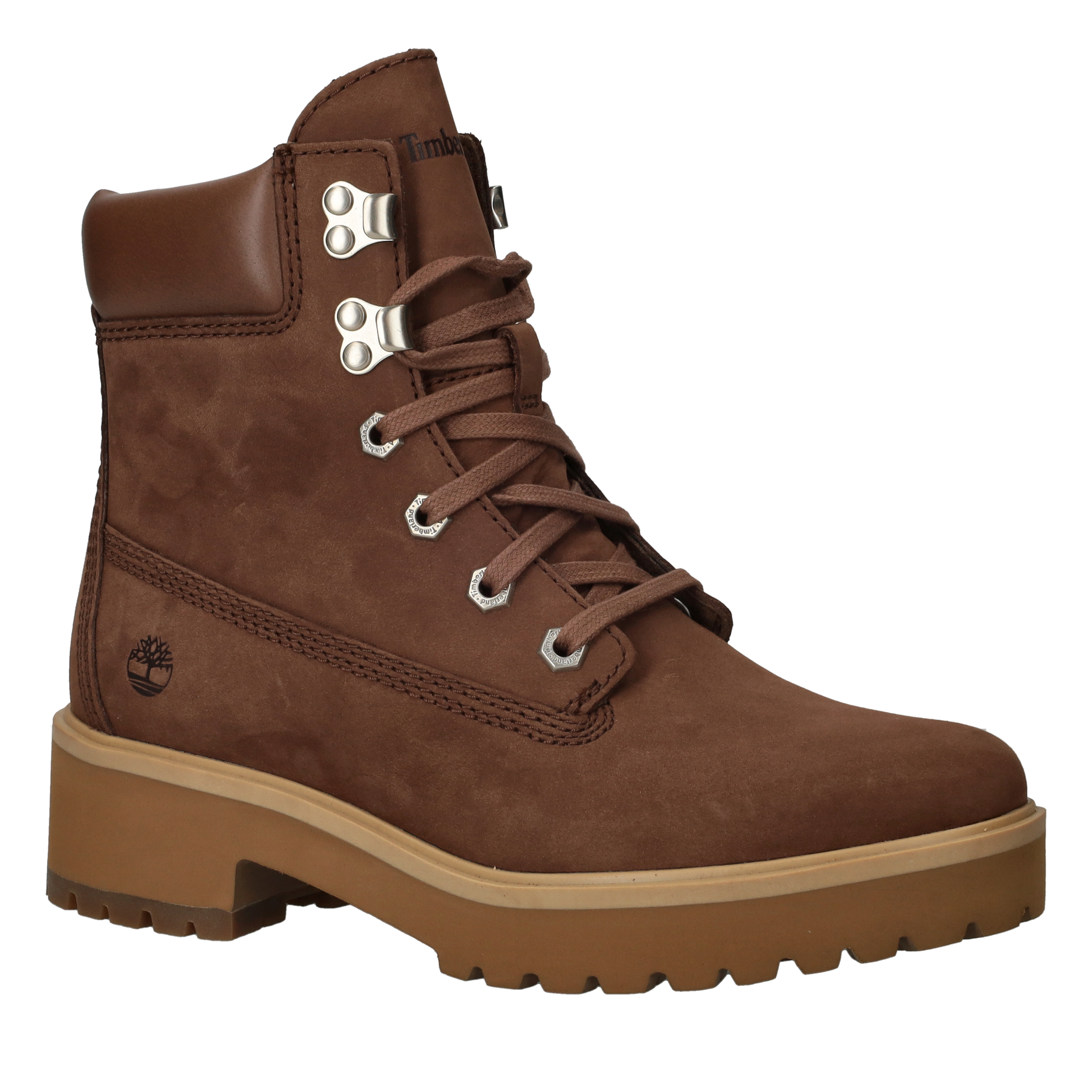 Timberland Carnaby Cool Mid Lace Up Veterboots Bruin Dames
