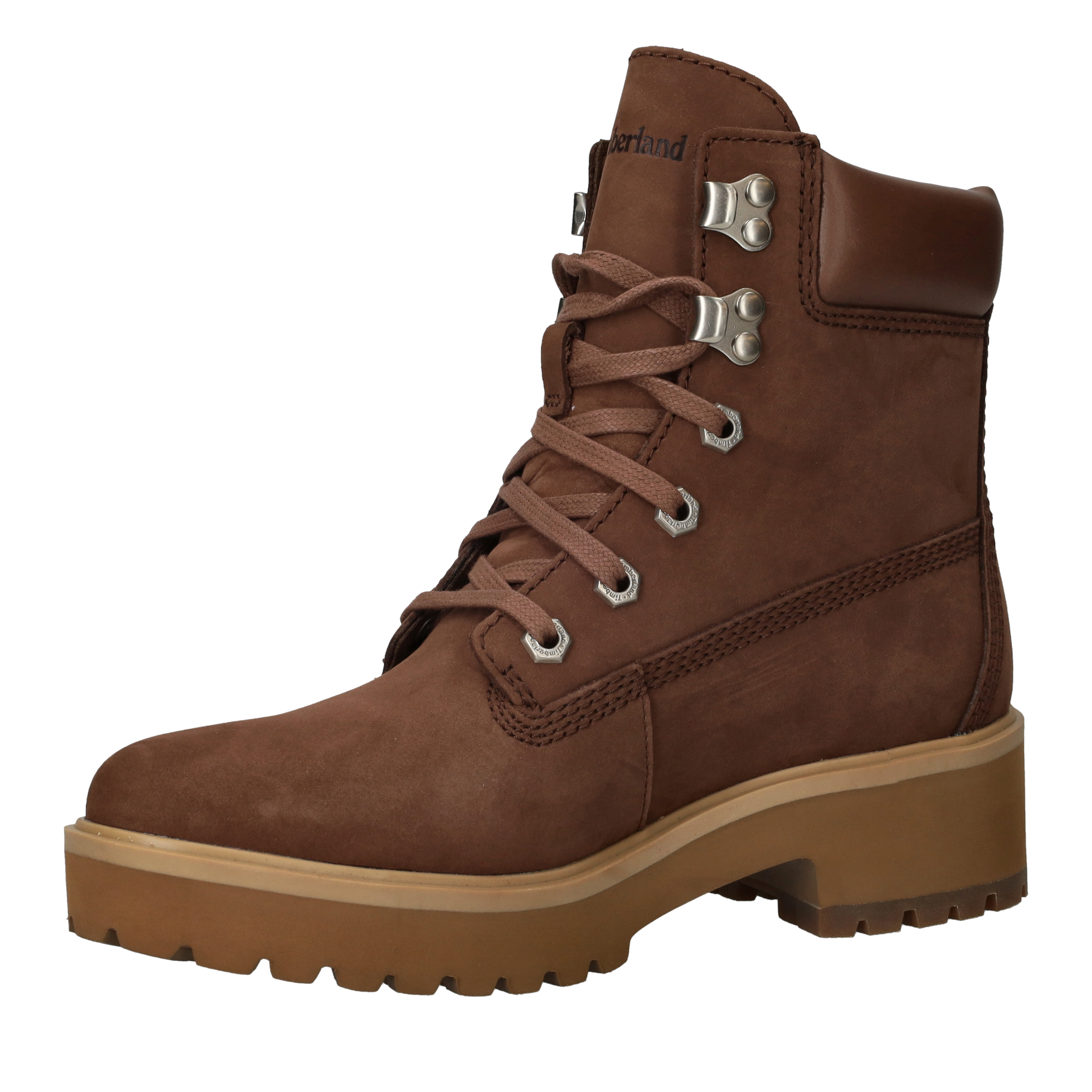 Timberland Carnaby Cool Mid Lace Up Veterboots Bruin Dames