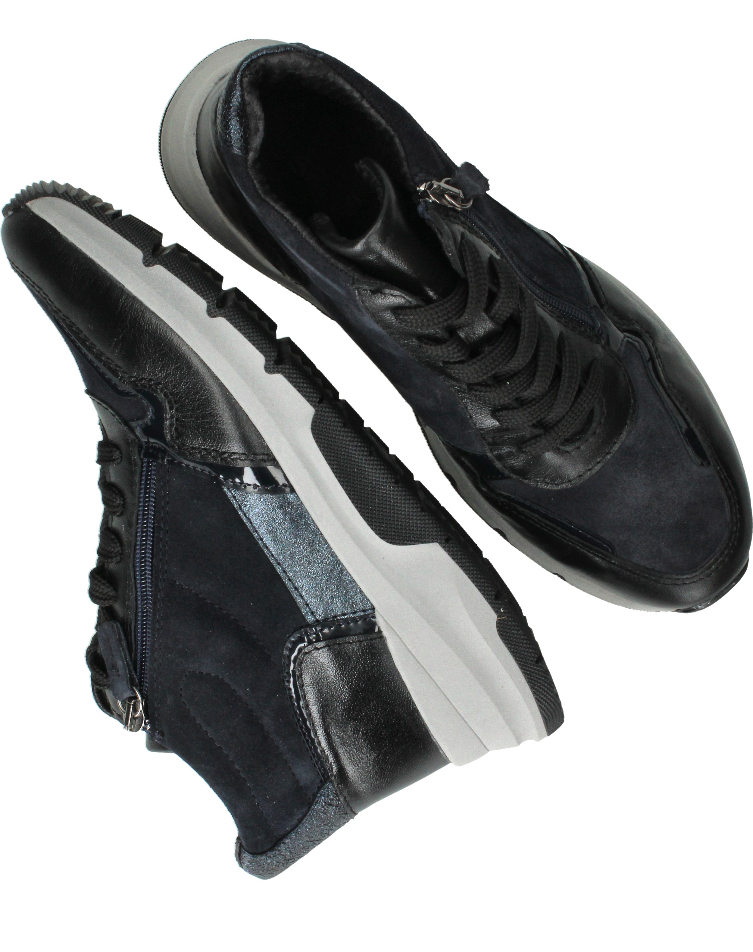 Sens Veterboots Dames Blauw – foto 3