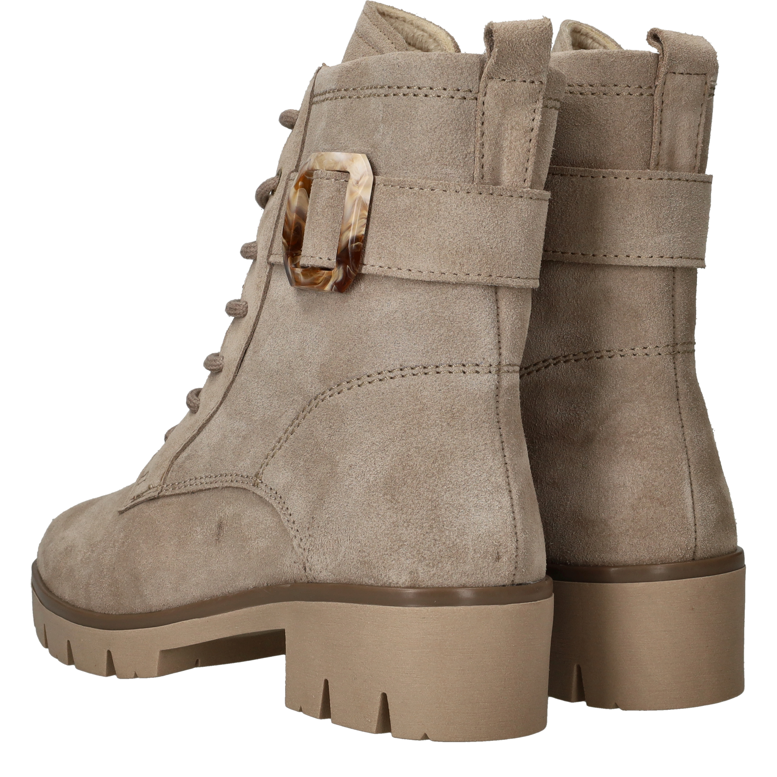 Sens Veterboots Beige, veterboot voor unisex – foto 3
