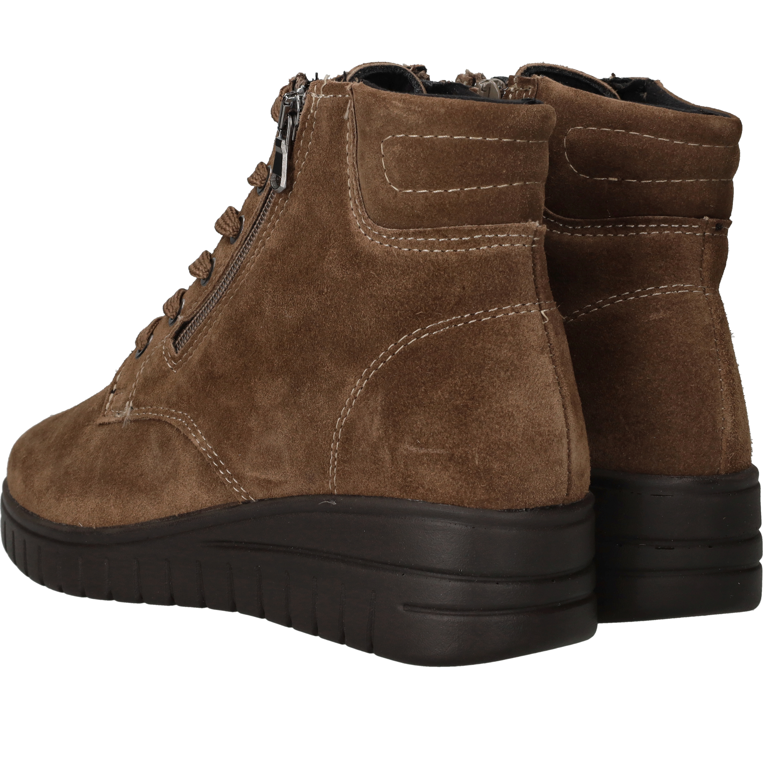 Sens Veterboots Dames Bruin, veterboot voor dames – foto 7