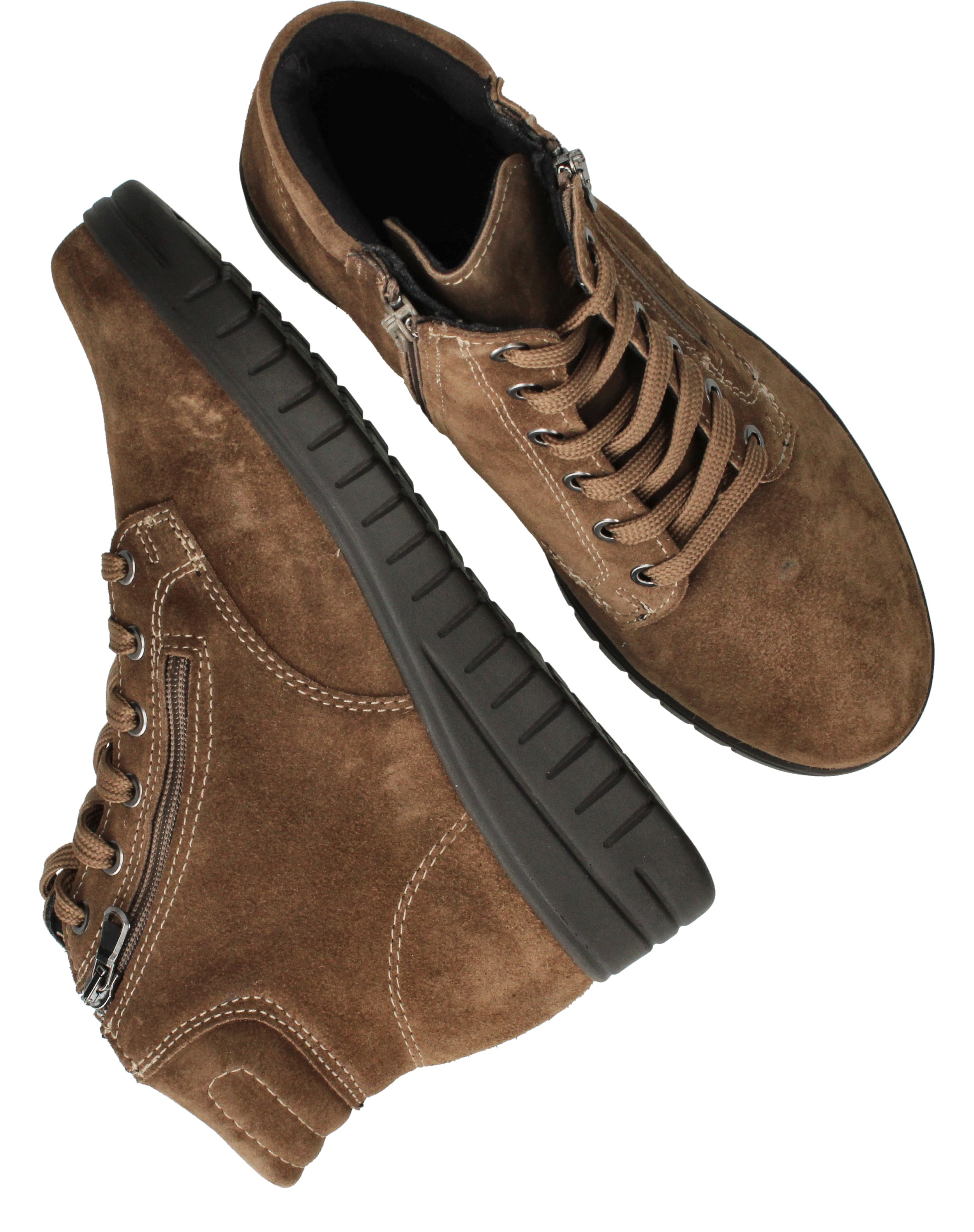 Sens Veterboots Dames Bruin, veterboot voor dames – foto 8