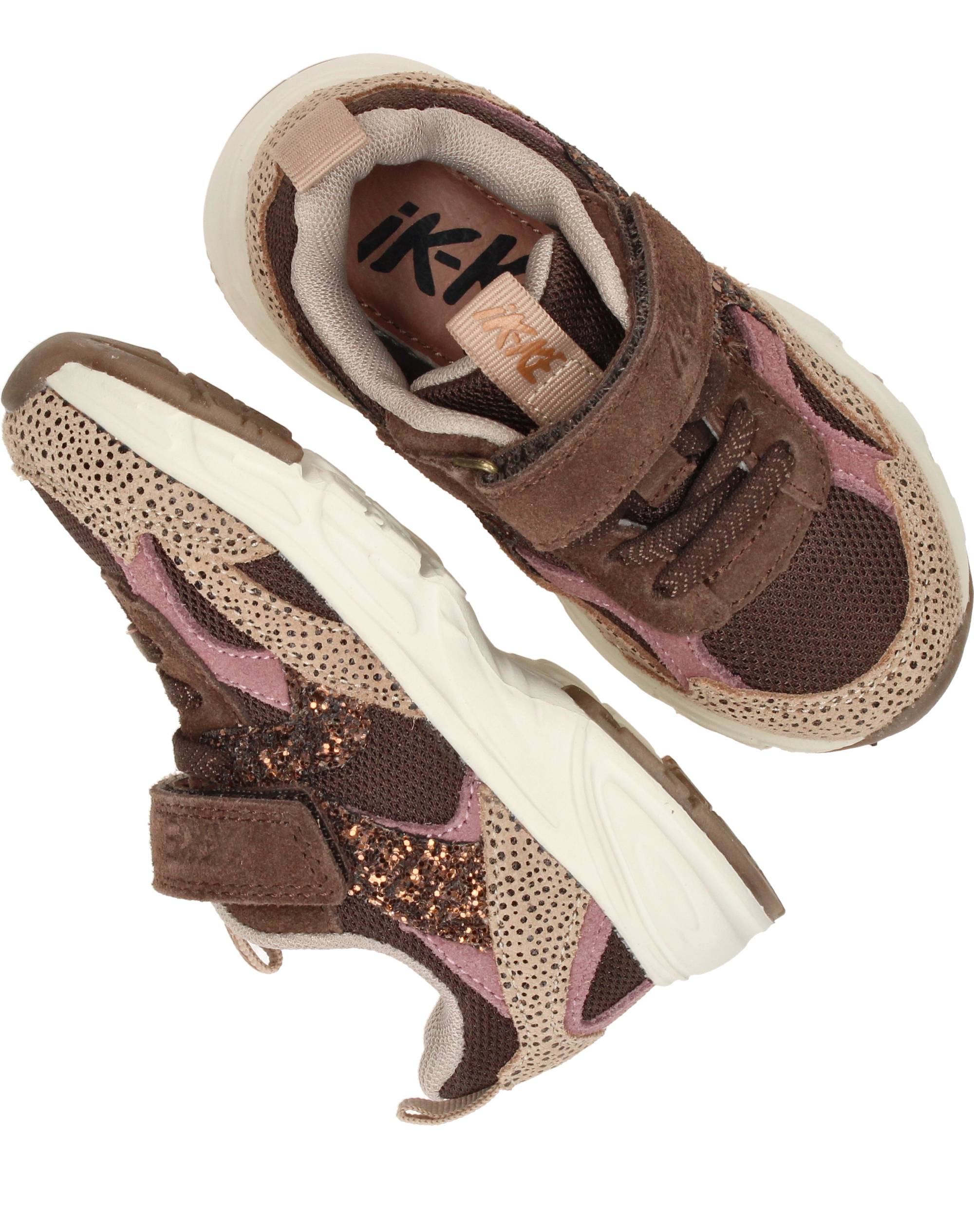 IK-KE Sneakers Meisjes Bruin – foto 3