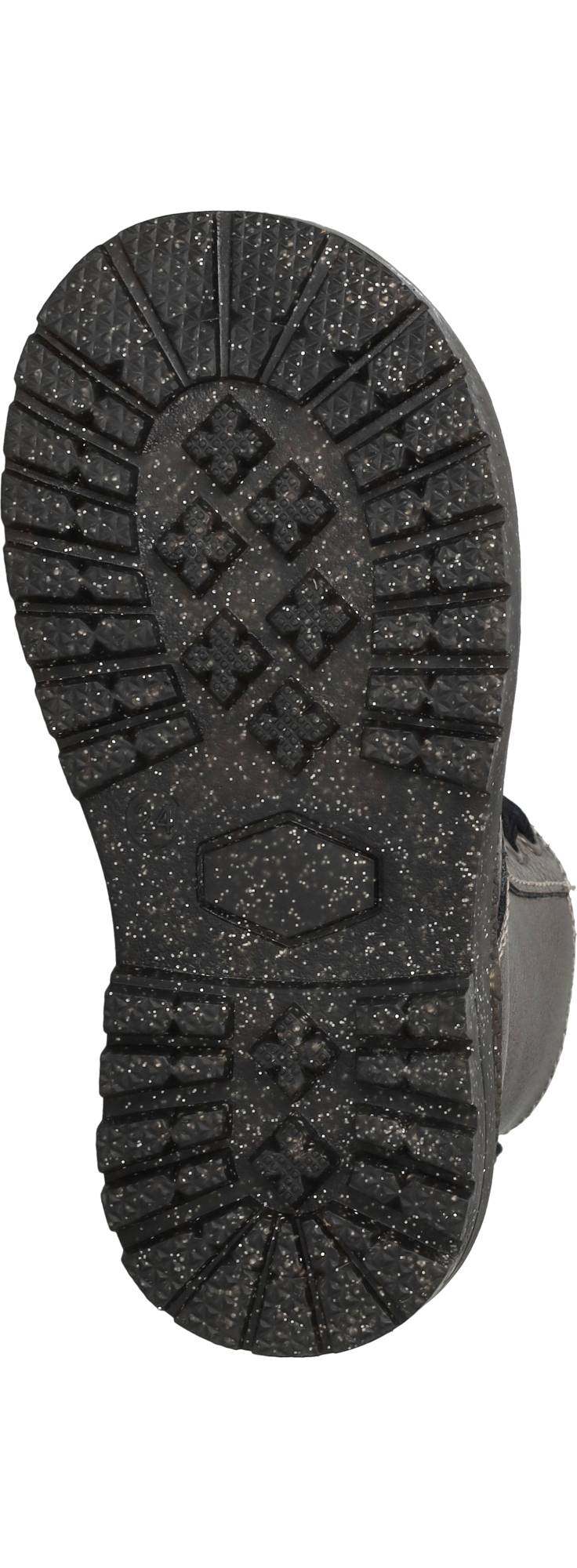 IK-KE Veterboots Meisjes Zilver – foto 5