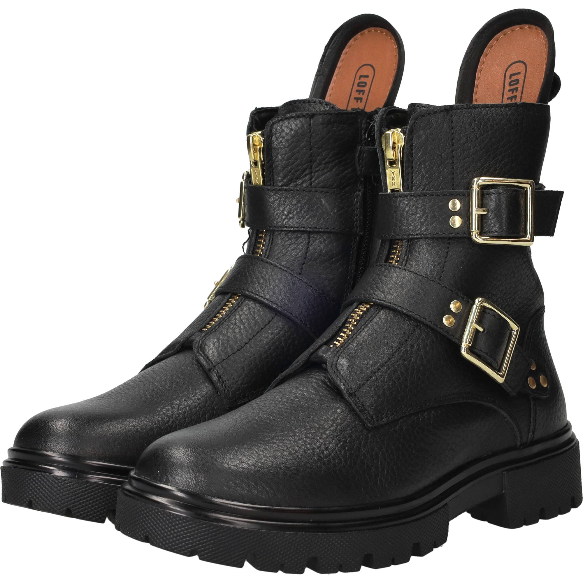 LOFF 1881 Bikerboots  Zwart – foto 4