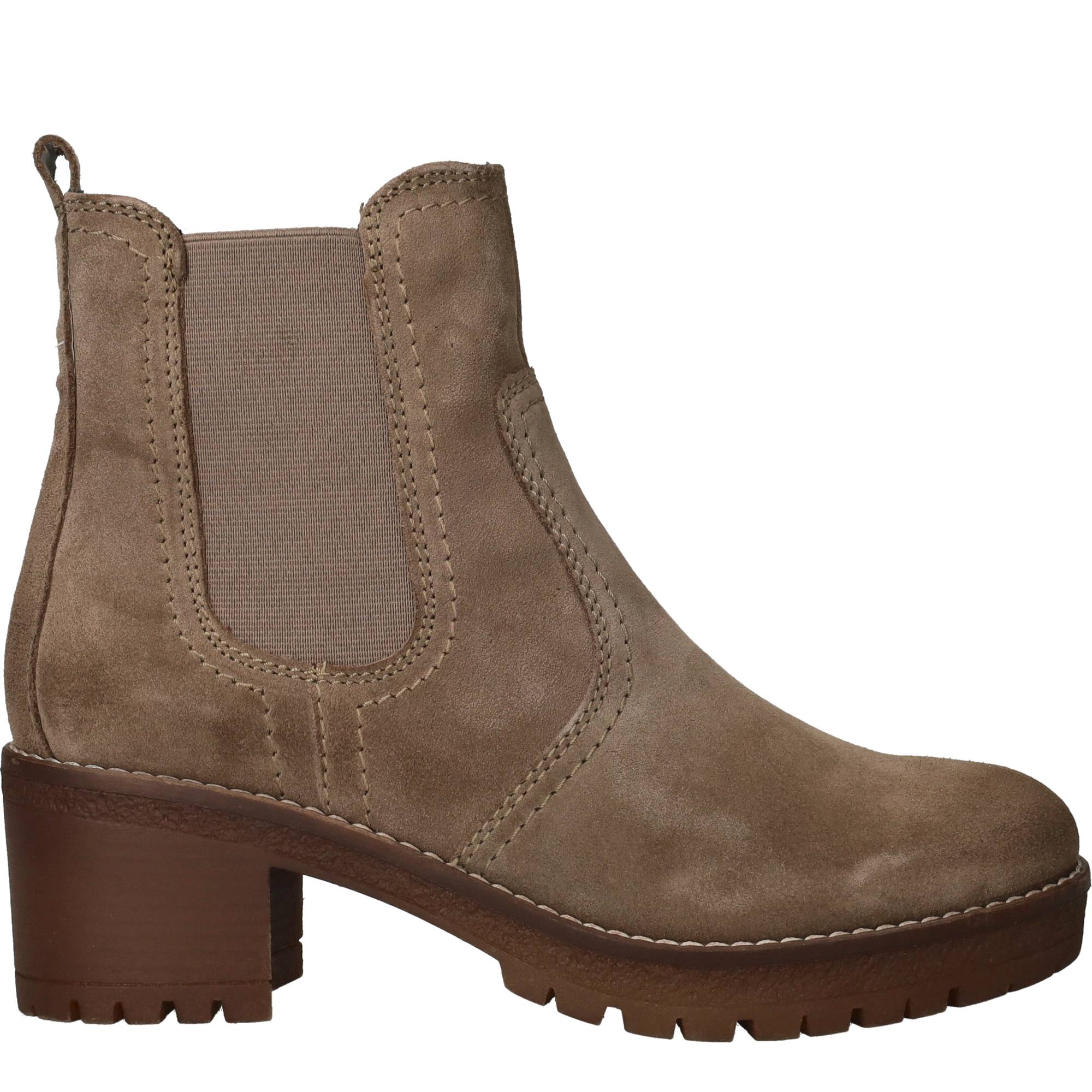 LOFF 1881 Enkellaarsjes Taupe