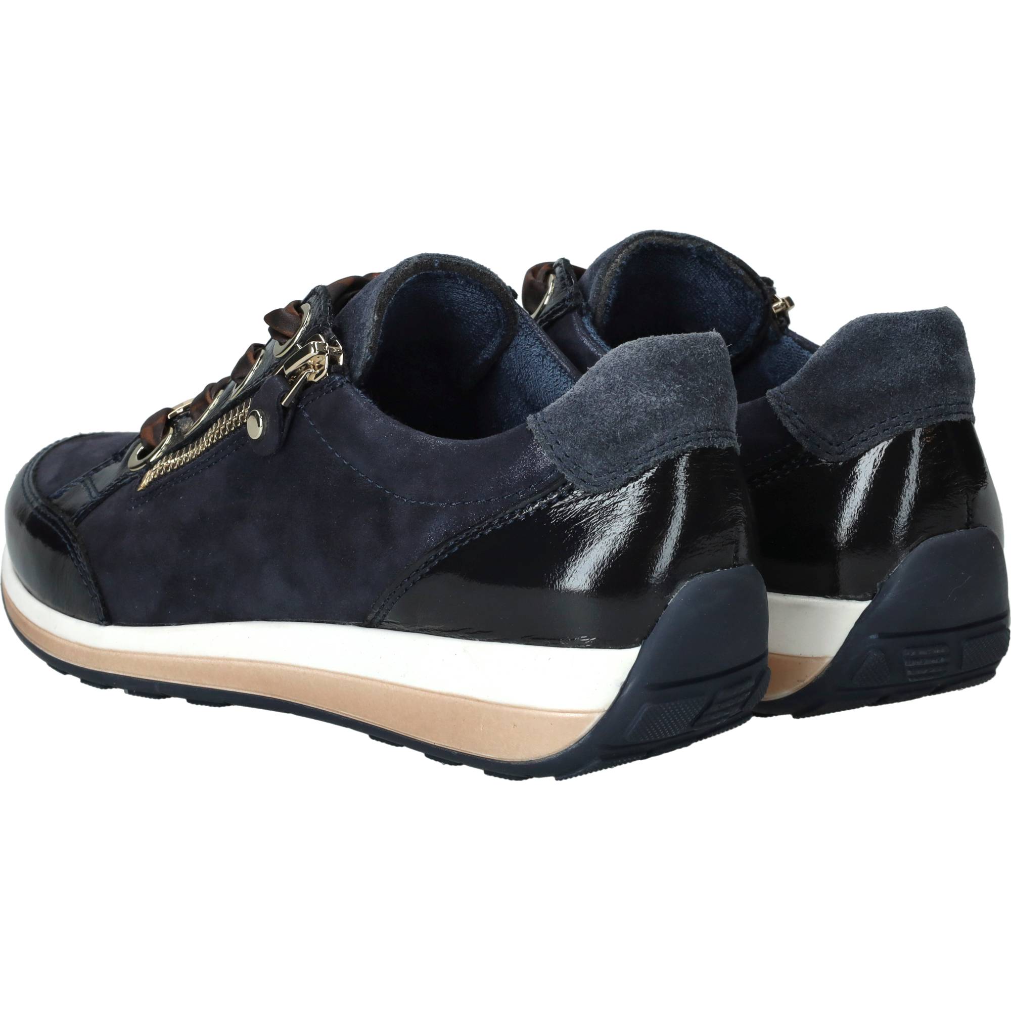 Ara Sneakers Jongens Blauw, sneaker voor jongens – foto 3