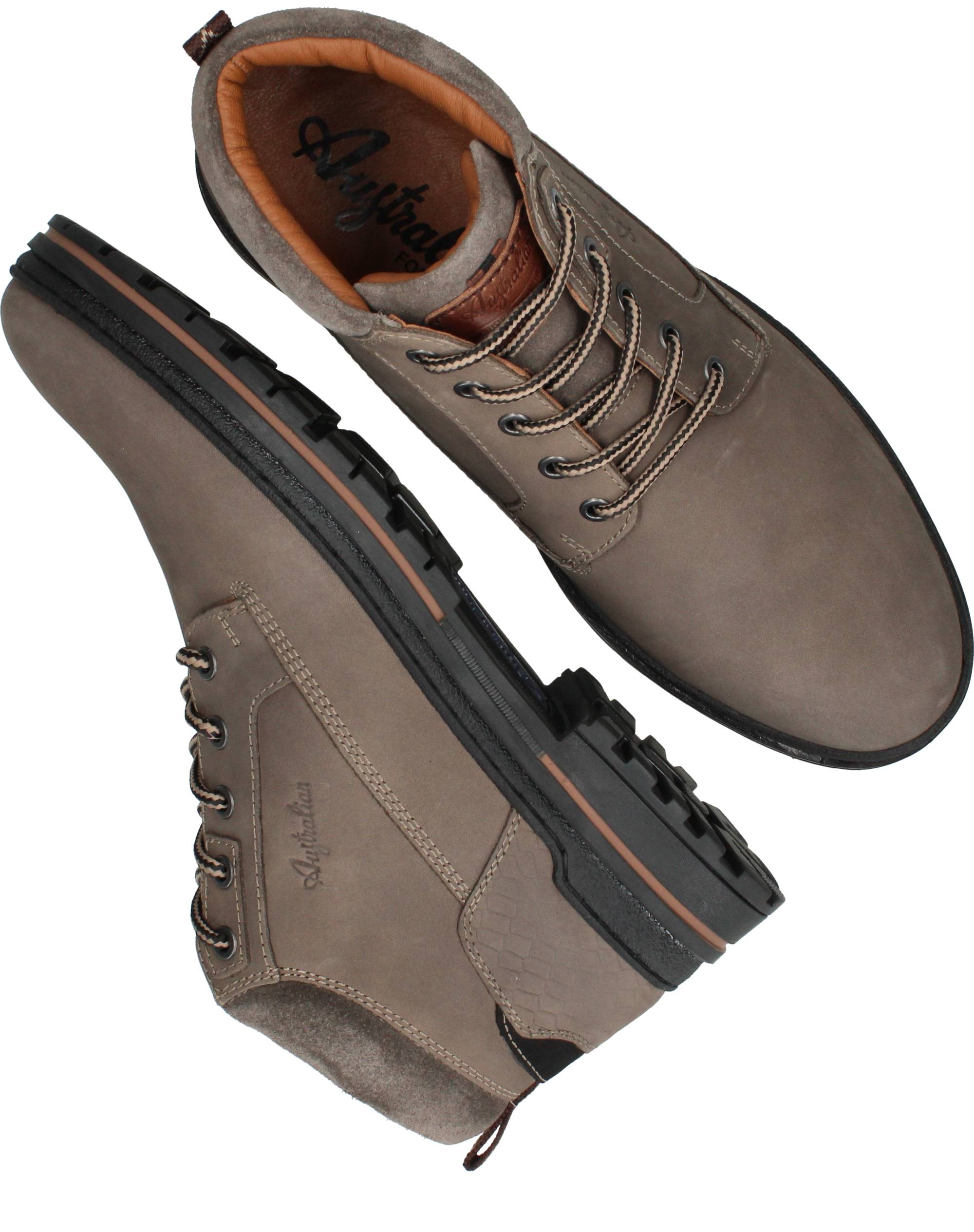 Australian Middelburg Veterboots Heren Taupe, veterboot voor heren – foto 4