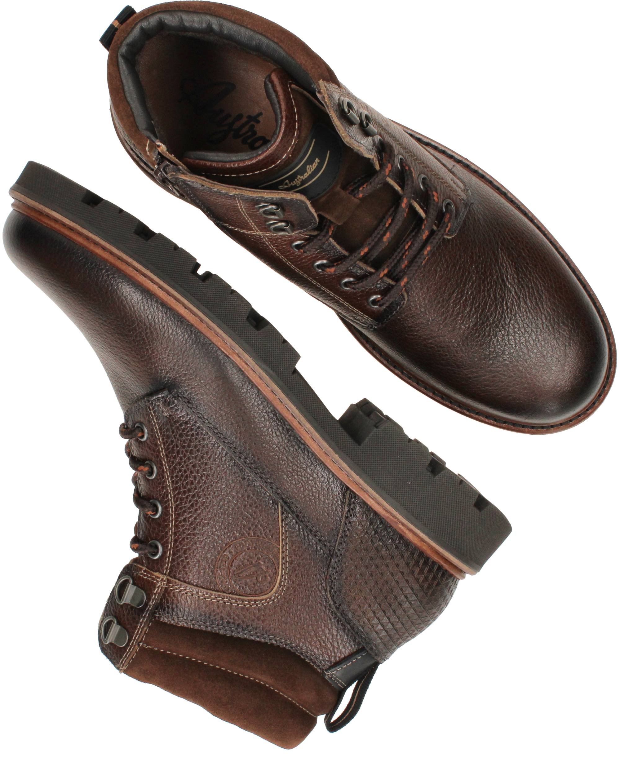 Australian Mathew Veterboots Heren Bruin, veterboot voor heren – foto 4