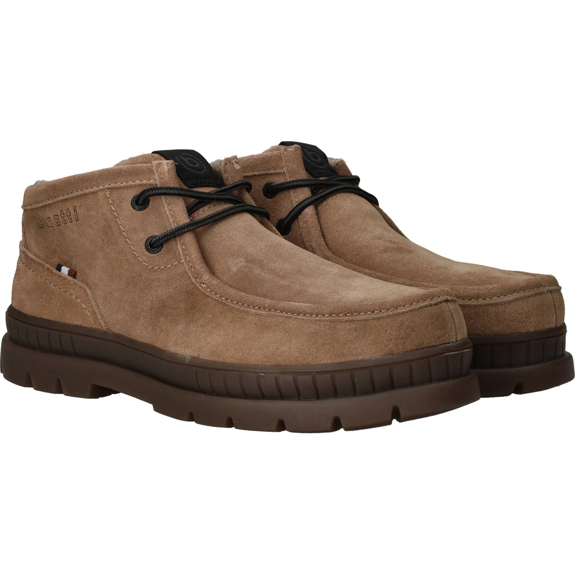 Bugatti Veterboots Beige, veterboot voor unisex – foto 2