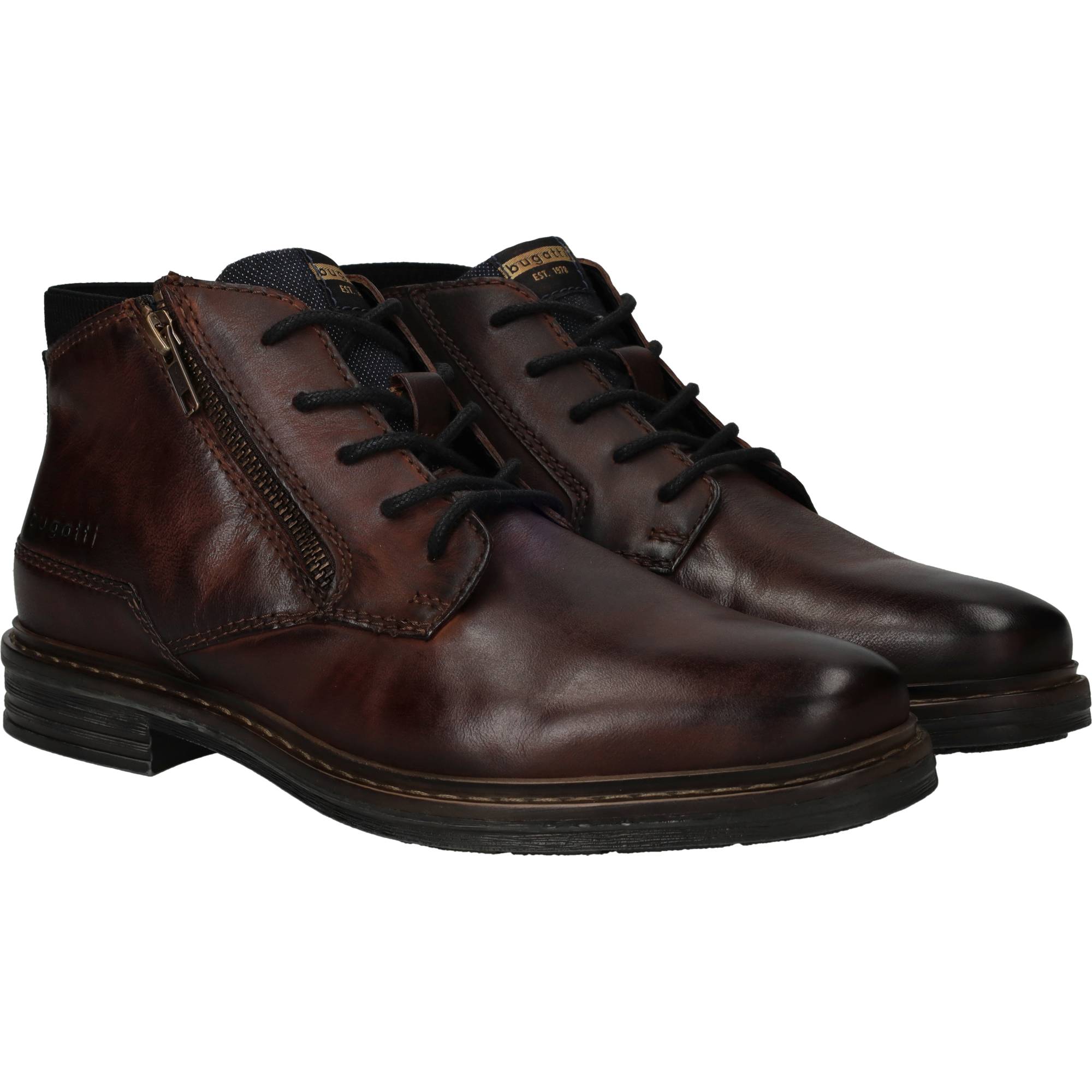 Bugatti Veterboots Heren Bruin, veterboot voor heren – foto 2