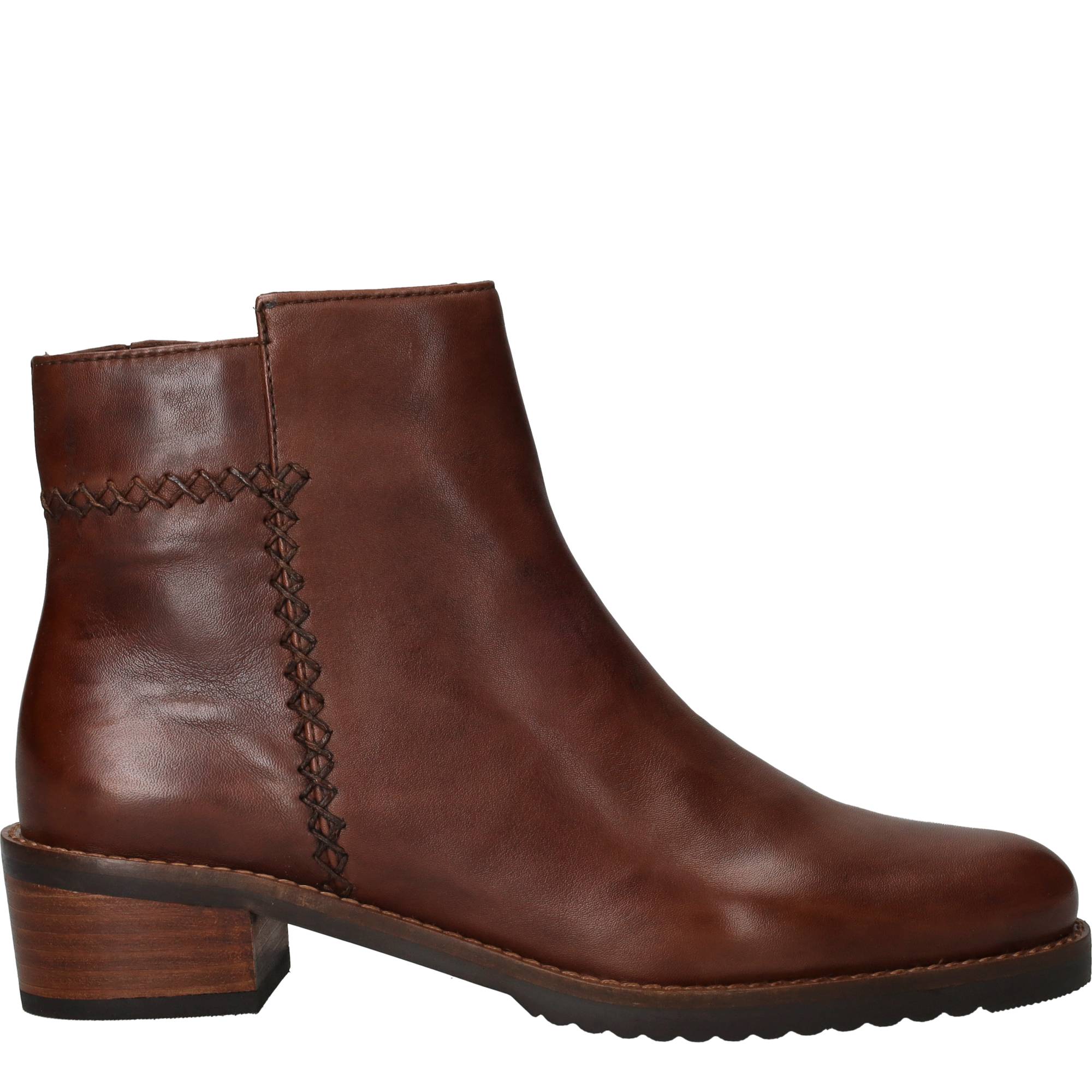BZ Moda By Everybody Enkellaarsjes Bruin