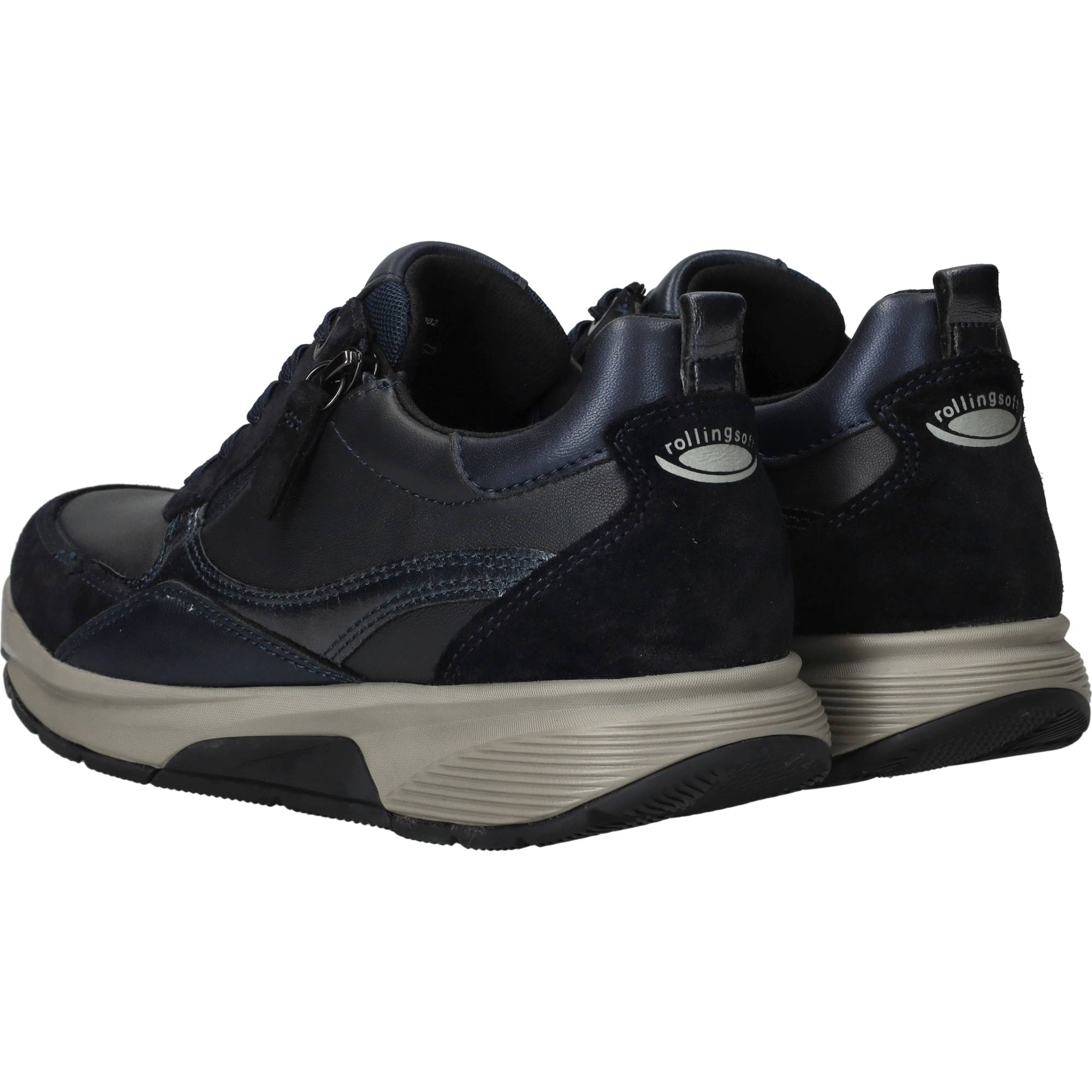 Gabor Rollingsoft Sneakers Dames Blauw, sneaker voor dames – foto 3