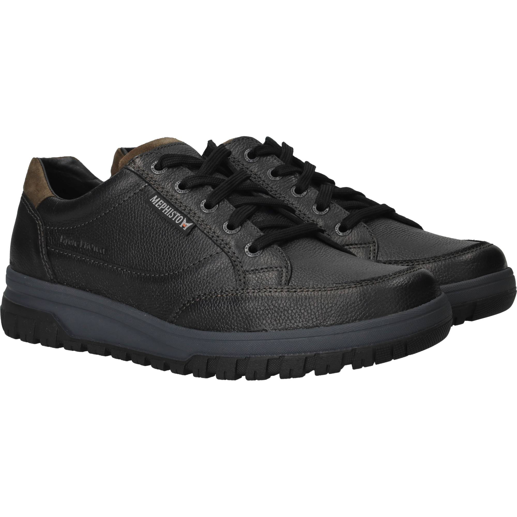 Mephisto Paco Nevada Veterschoenen Jongens Zwart, veterschoen voor jongens – foto 2