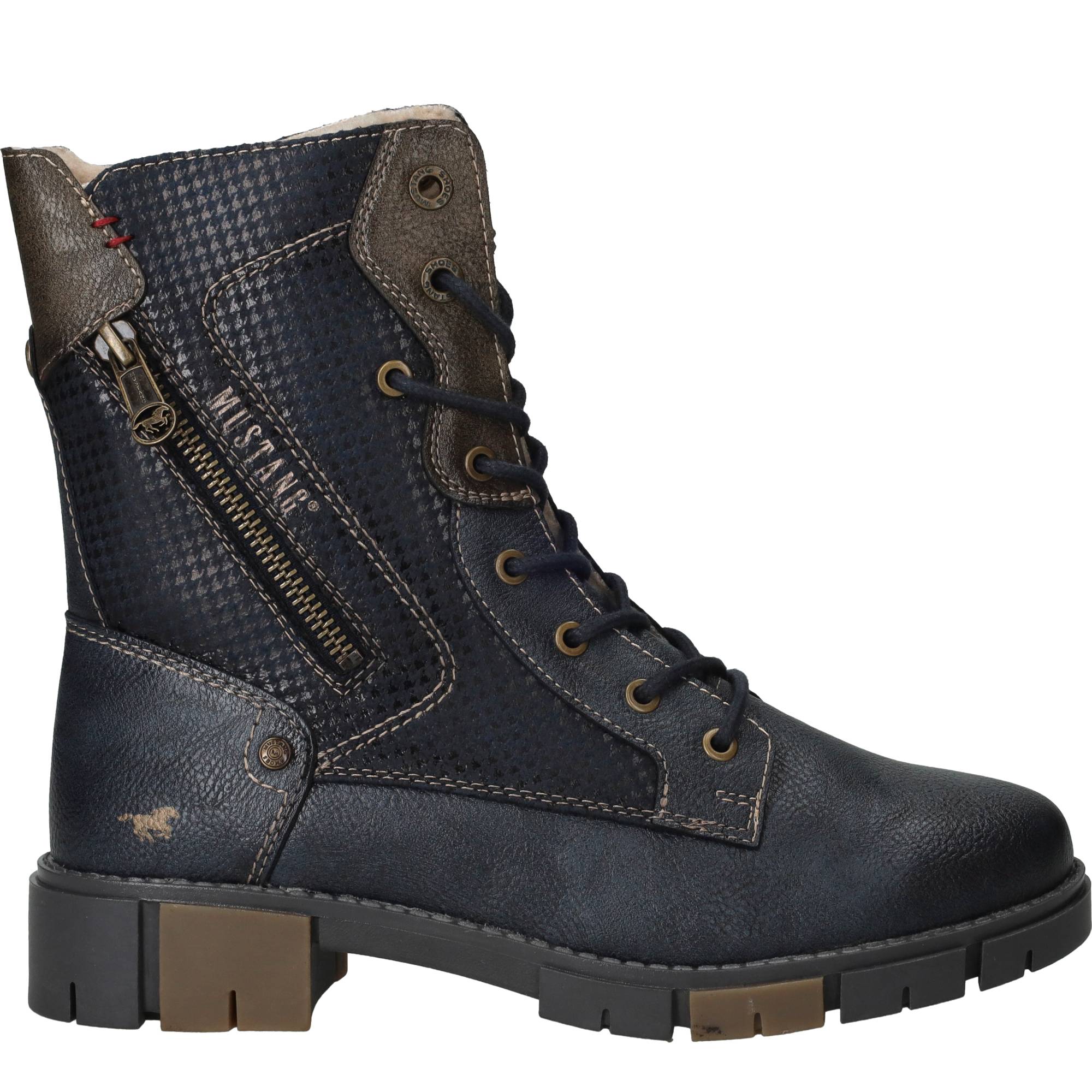 Mustang Veterboots Blauw
