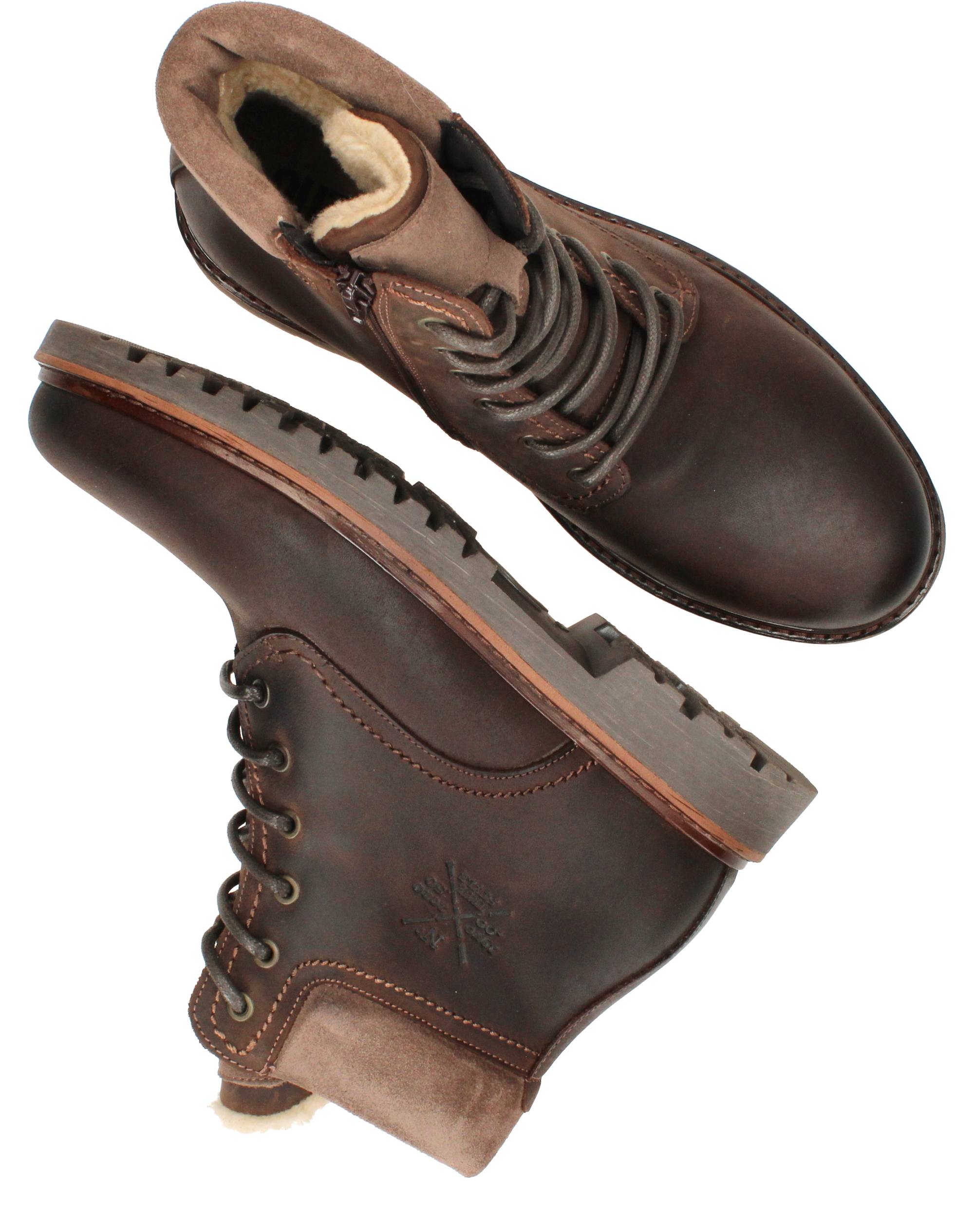 Output Veterboots Bruin, veterboot voor unisex – foto 4