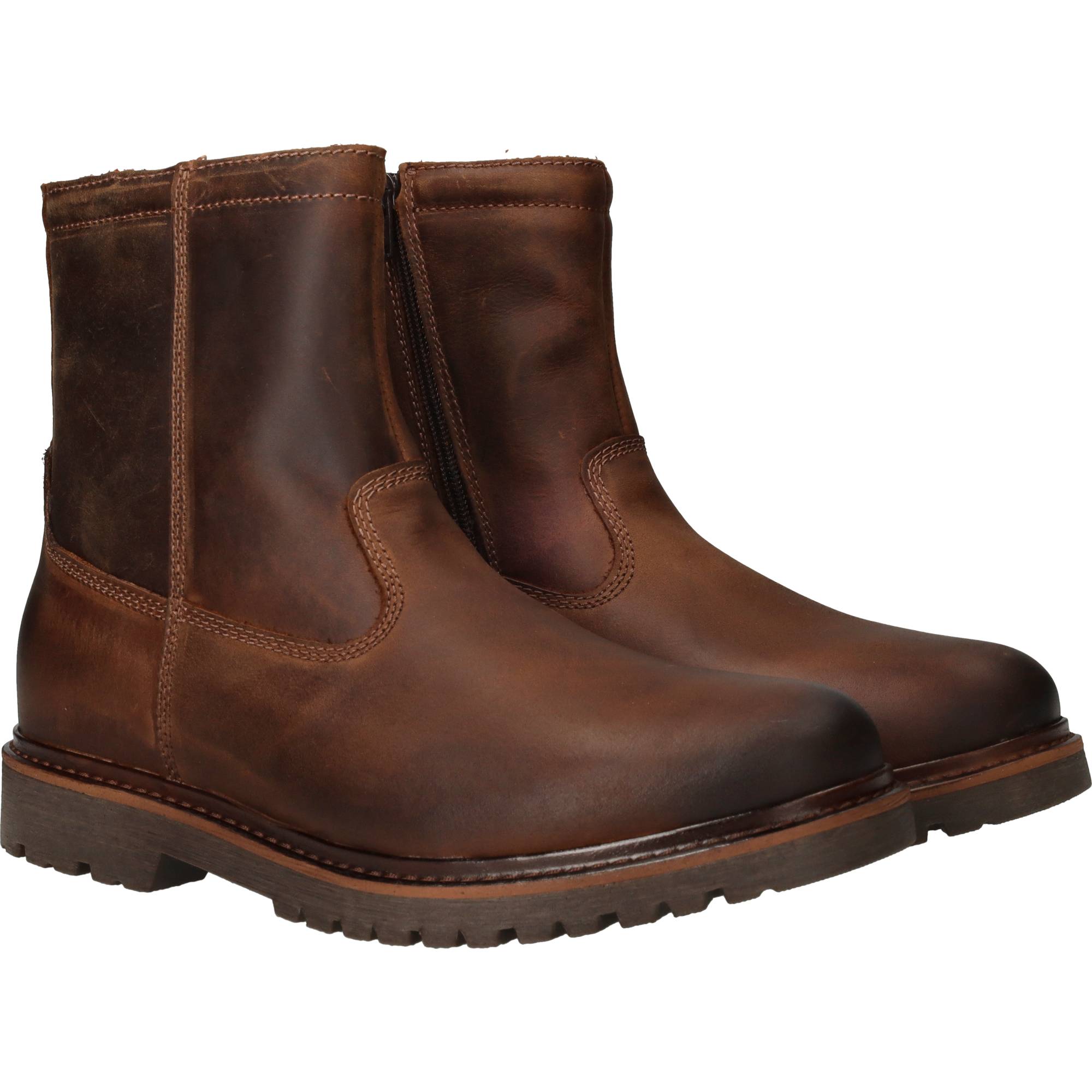 Output Boots Bruin, enkellaars voor unisex – foto 2