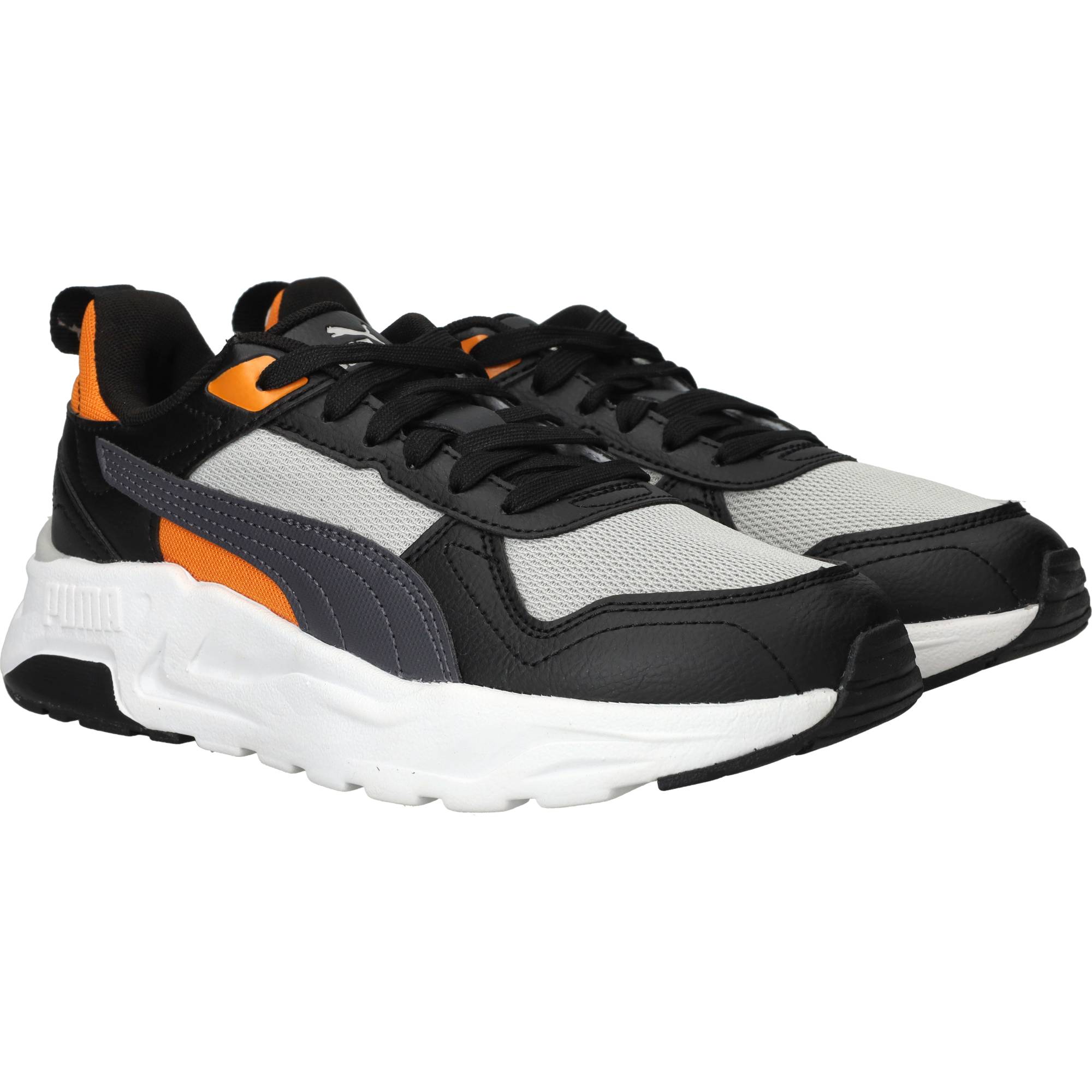 Puma Trinity 2 LT Sneakers Jongens Zwart