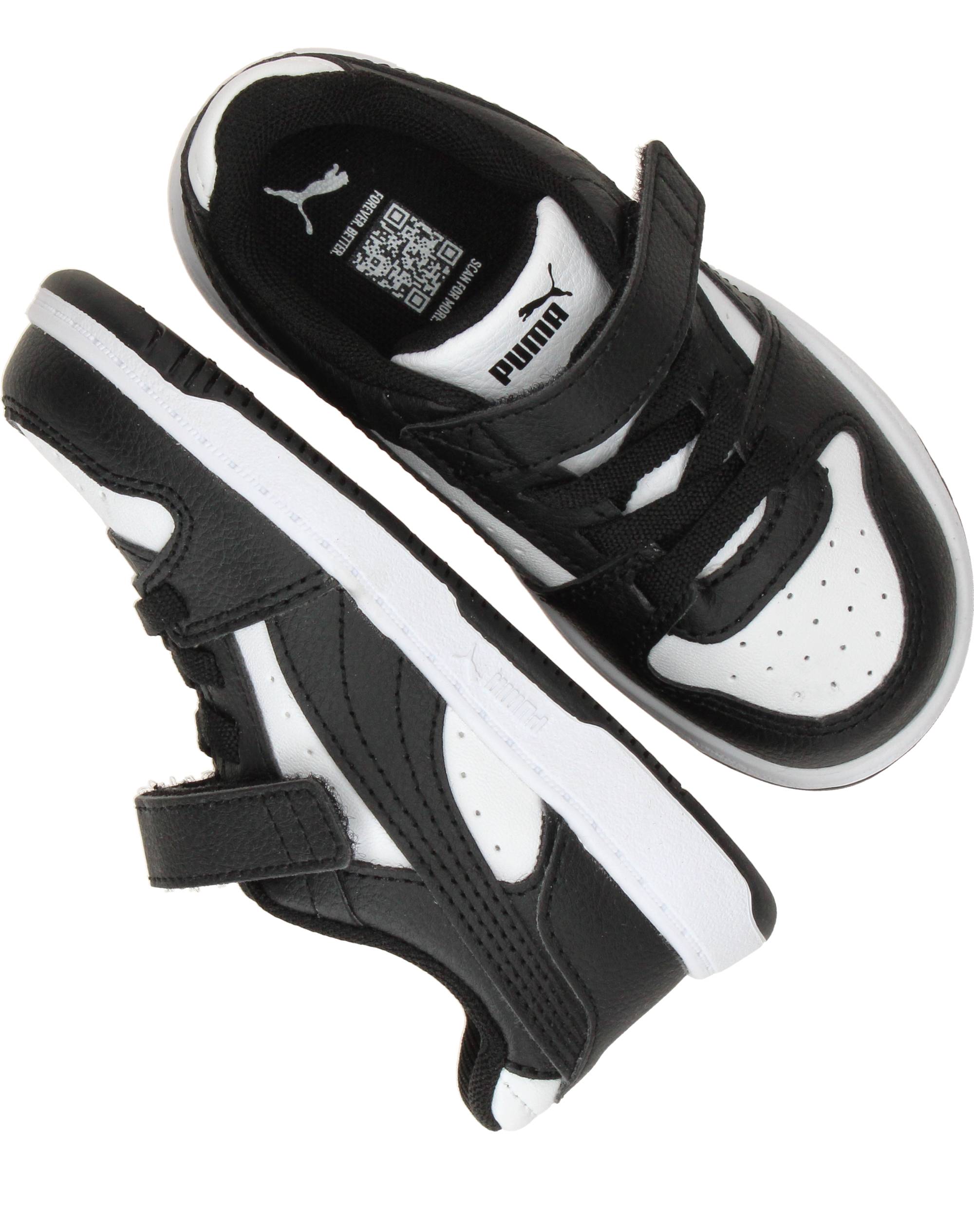 Puma Rebound Slam Lo Sneakers Jongens Zwart – foto 3