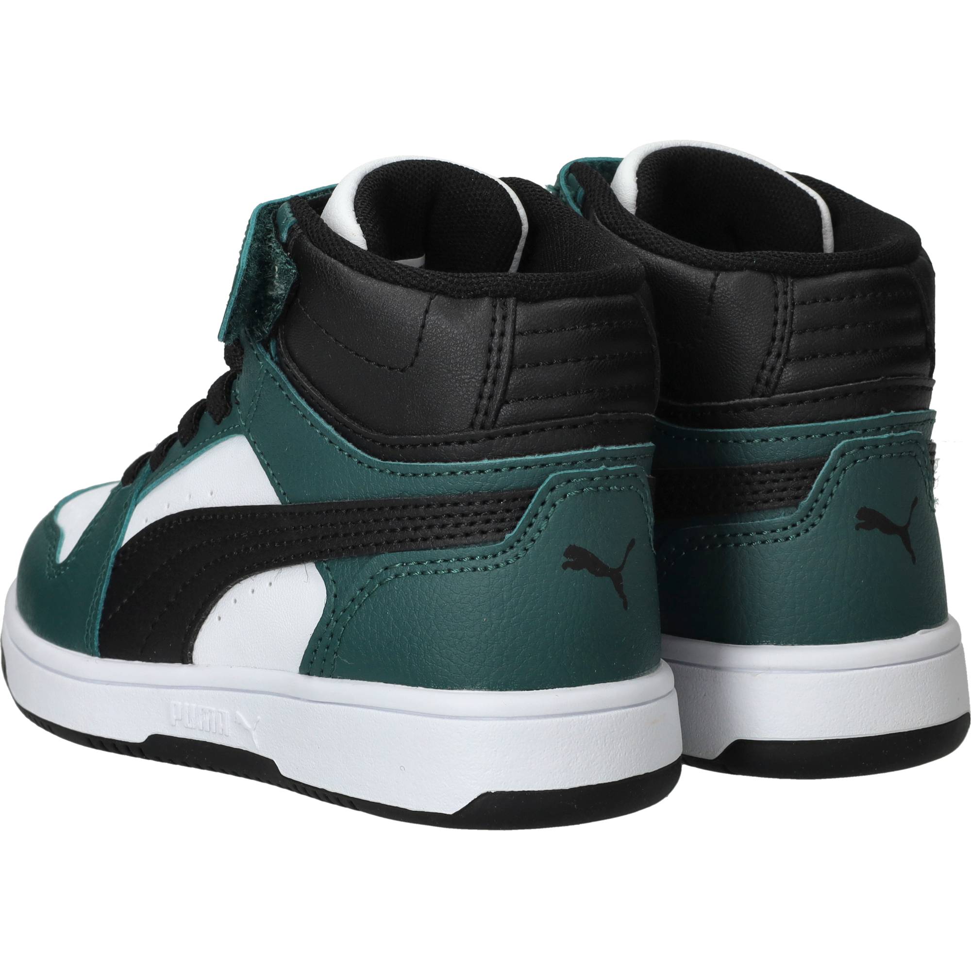 Puma Rebound Slam Mid Sneakers Jongens Groen – foto 2