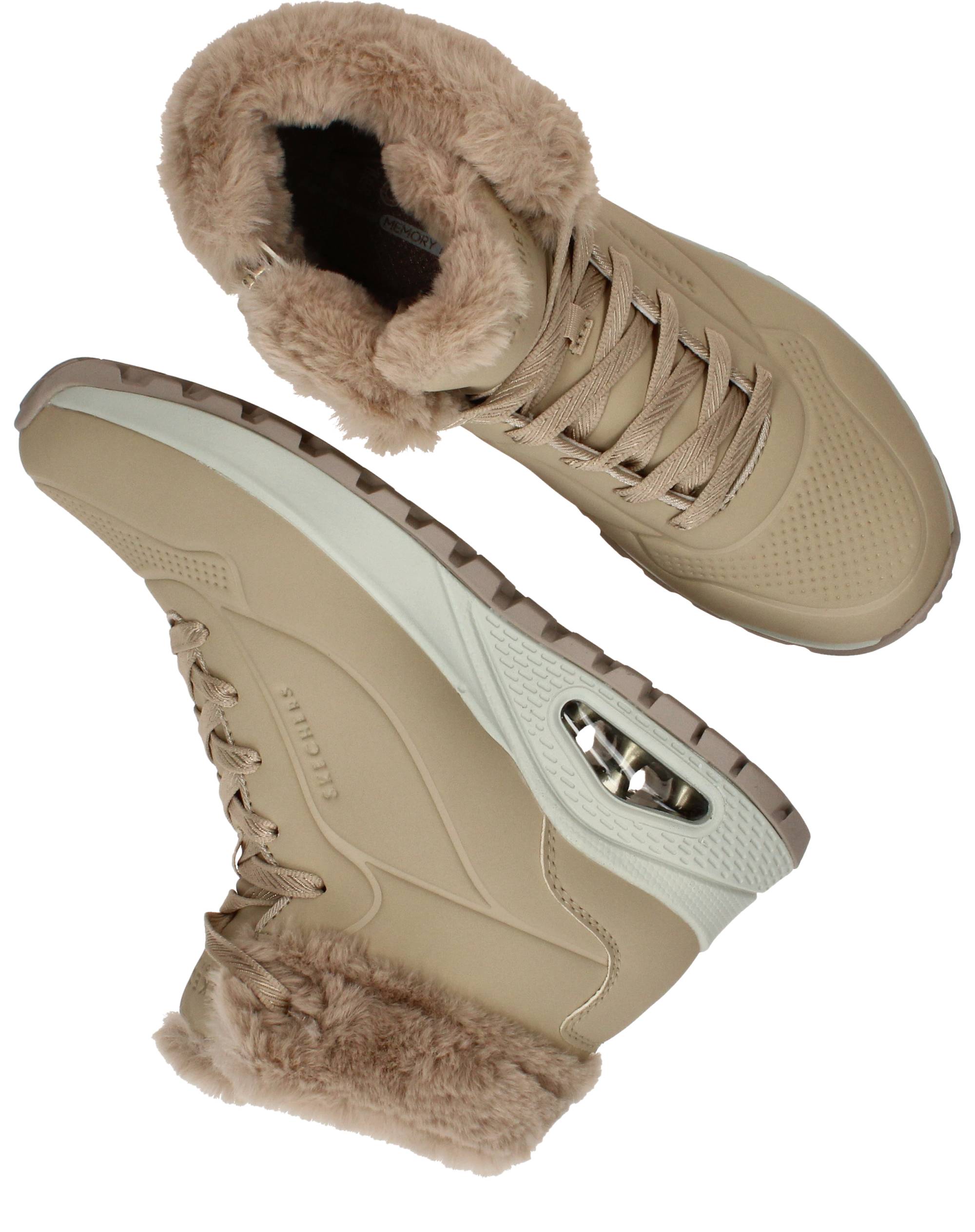 Skechers Uno Rugged Veterboots Taupe, veterboot voor unisex – foto 4