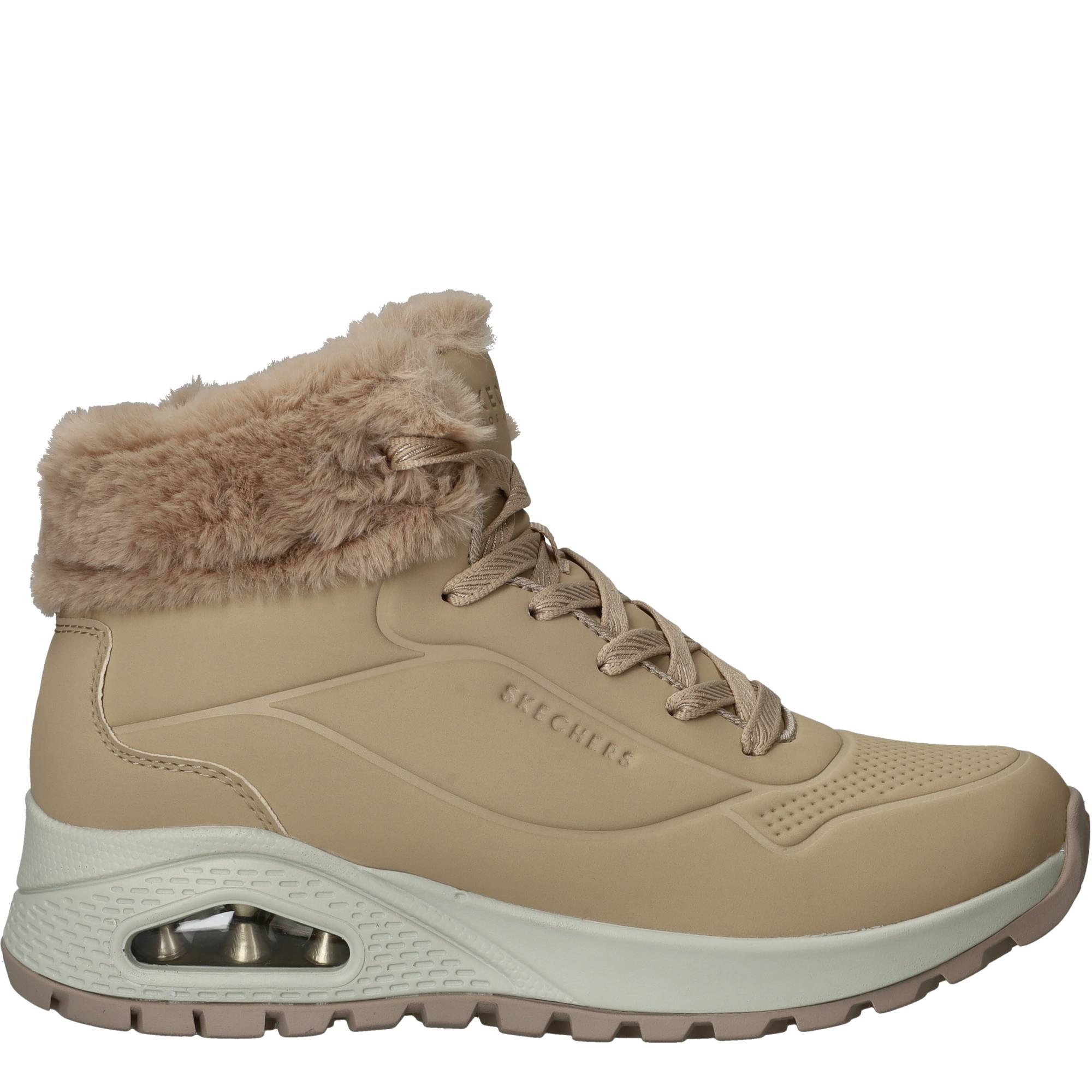 Skechers Uno Rugged Veterboots Taupe