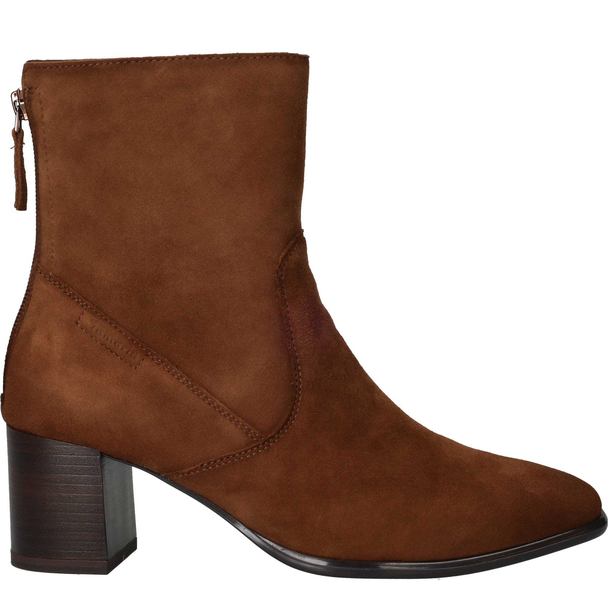 Tamaris Enkellaarsjes Cognac