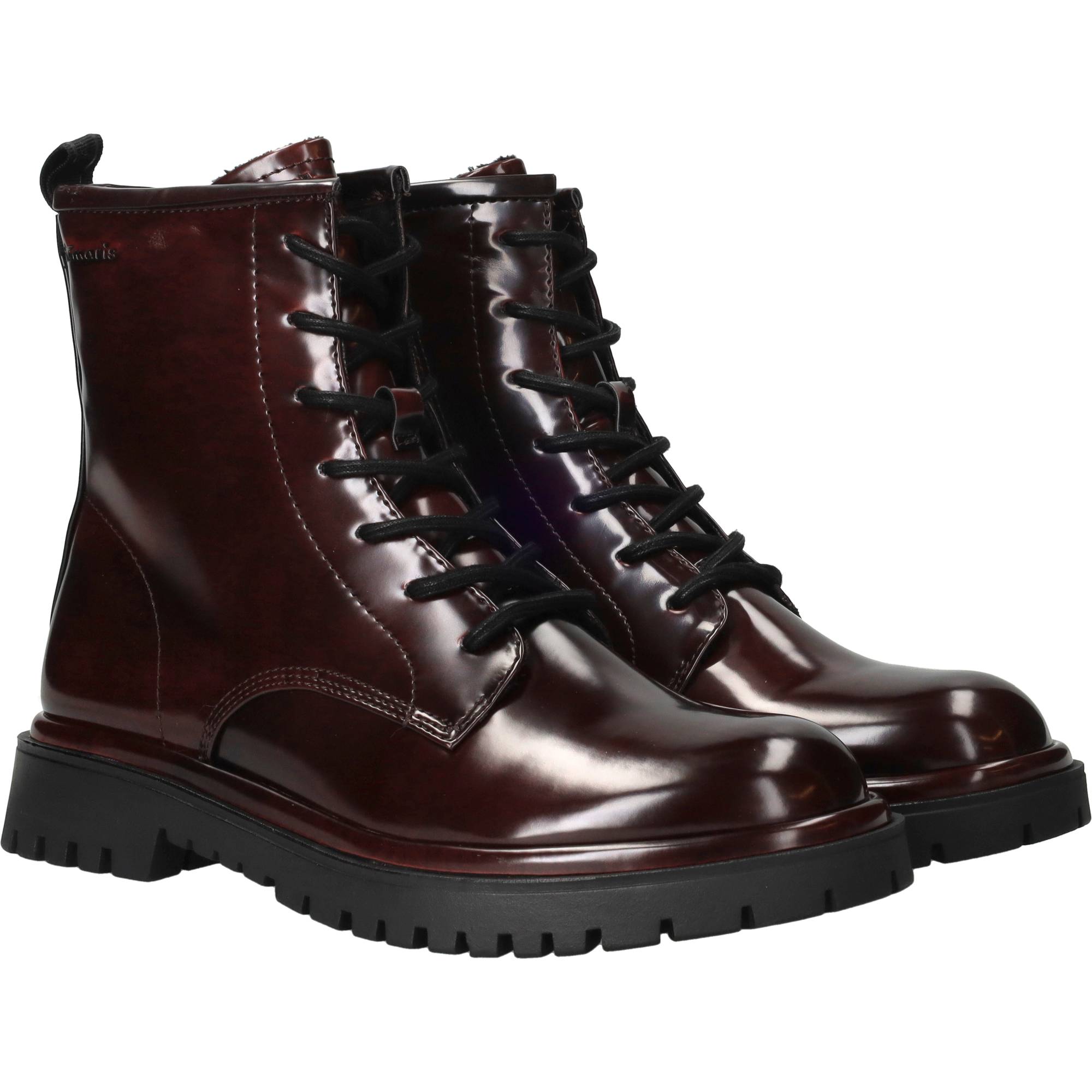Tamaris Veterboots Rood, veterboot voor unisex – foto 2